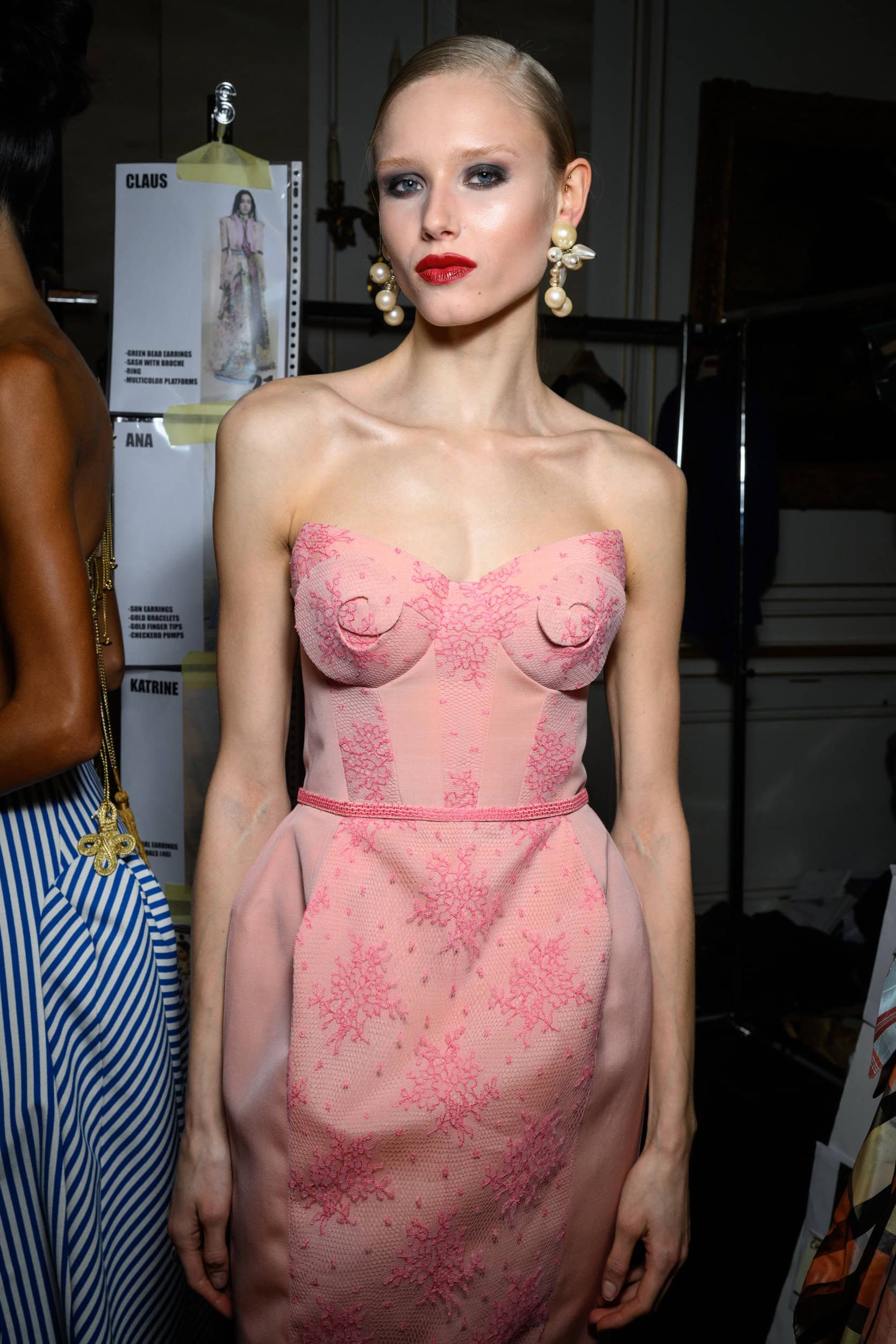 Rvdk Ronald Van Der Kemp Spring 2025 Couture Fashion Show Backstage