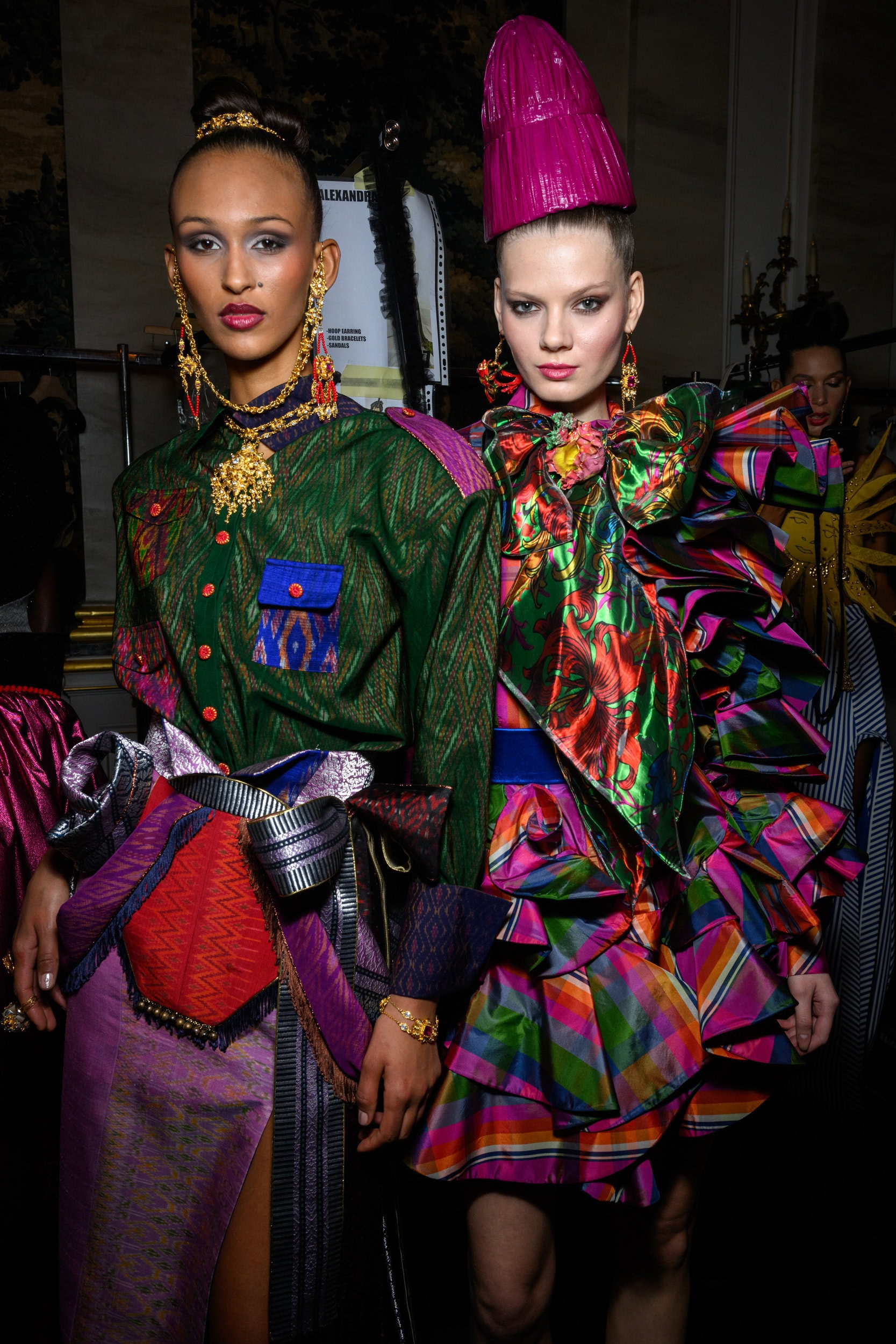 Rvdk Ronald Van Der Kemp Spring 2025 Couture Fashion Show Backstage