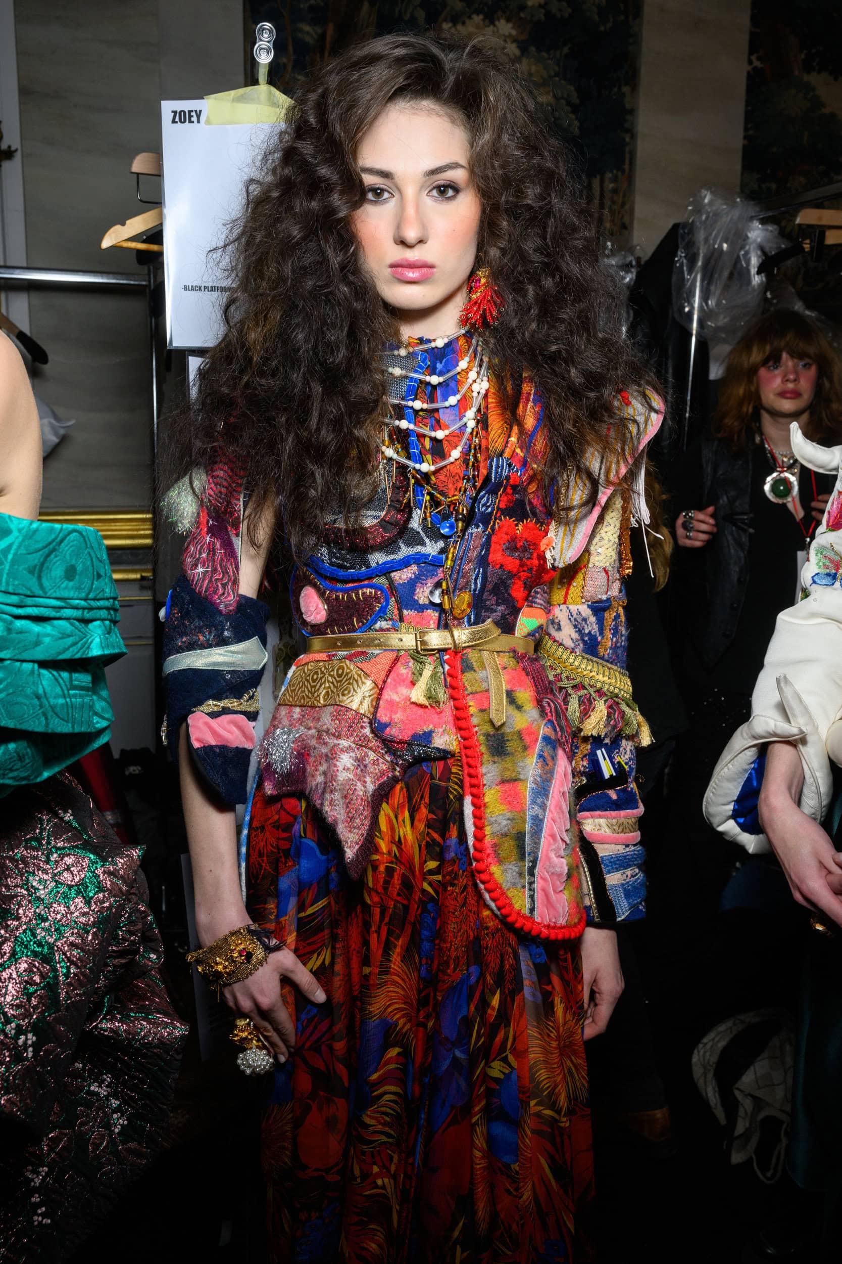 Rvdk Ronald Van Der Kemp Spring 2025 Couture Fashion Show Backstage