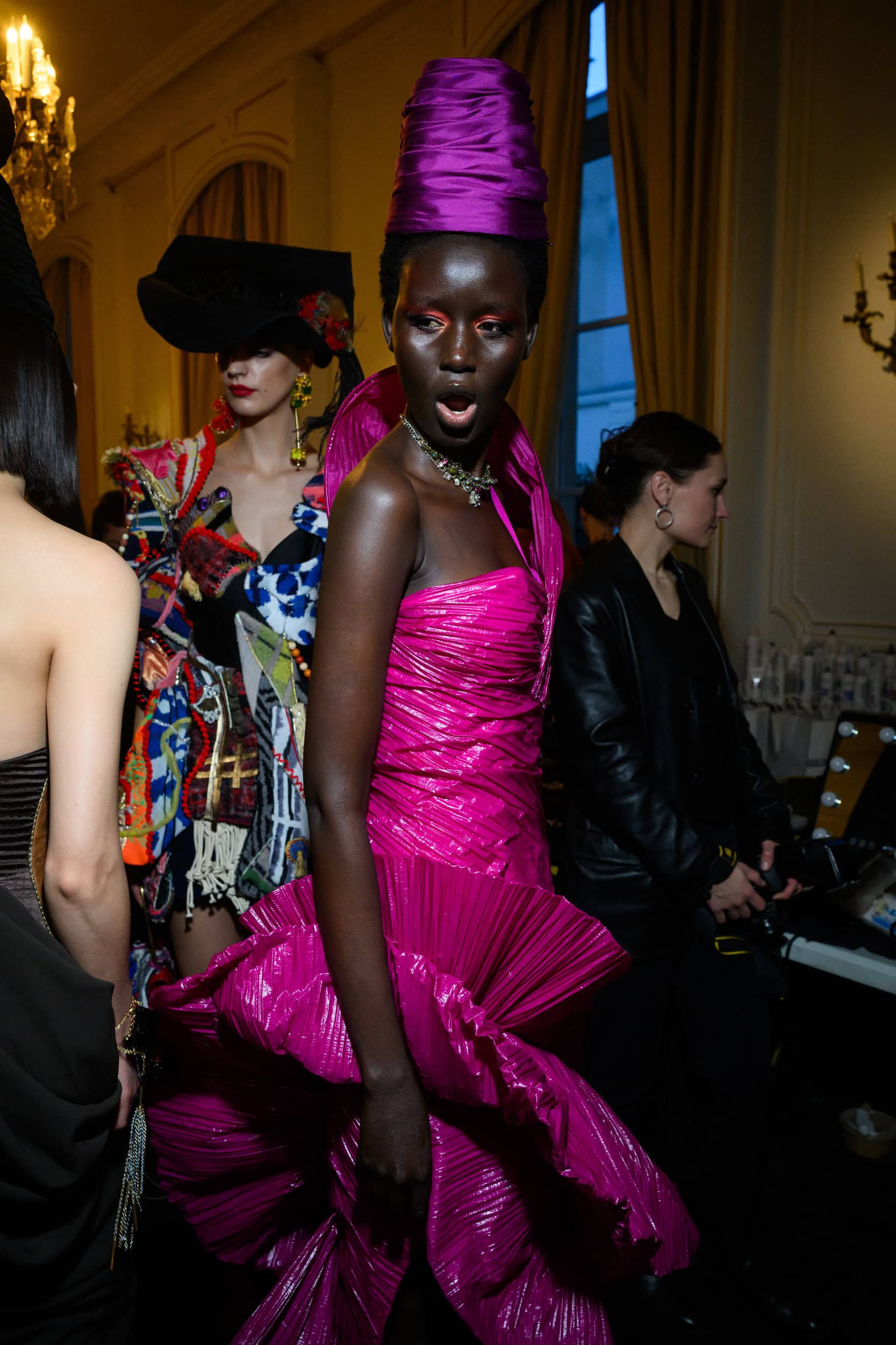 Rvdk Ronald Van Der Kemp Spring 2025 Couture Fashion Show Backstage