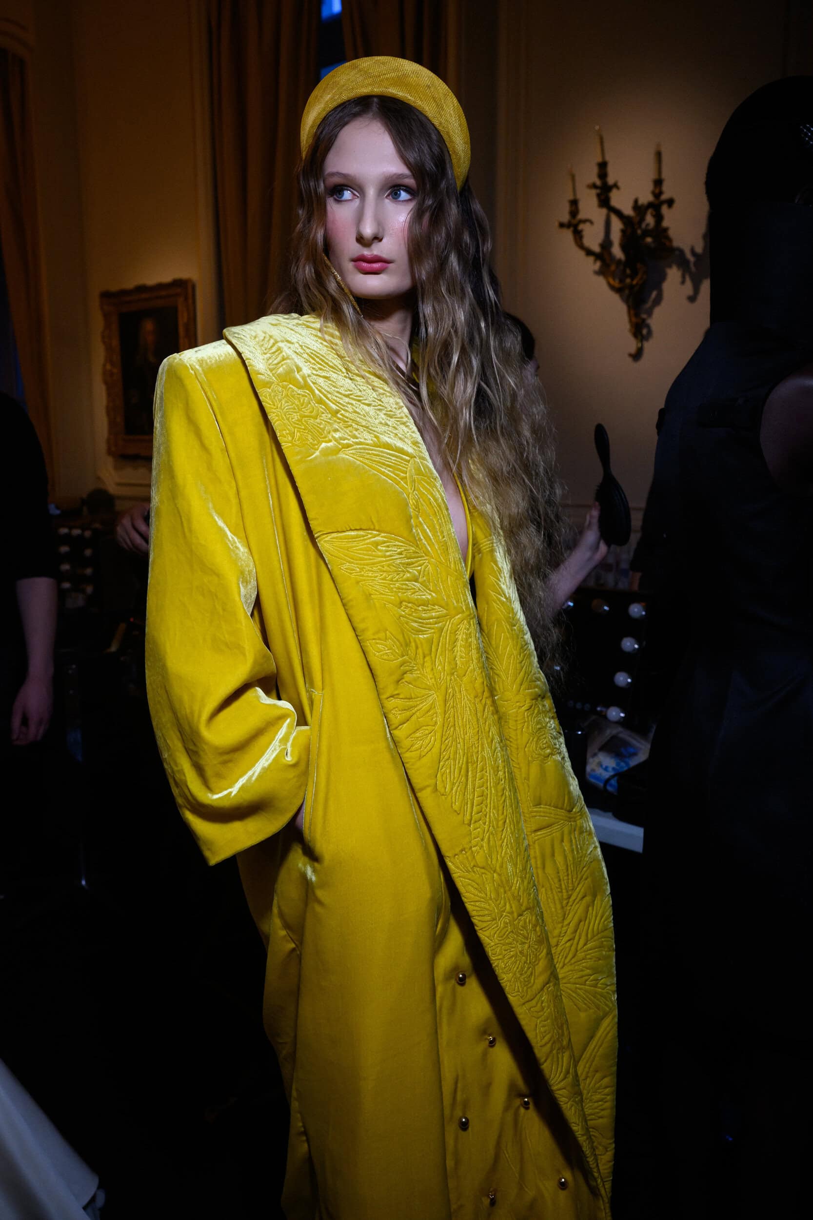 Rvdk Ronald Van Der Kemp Spring 2025 Couture Fashion Show Backstage