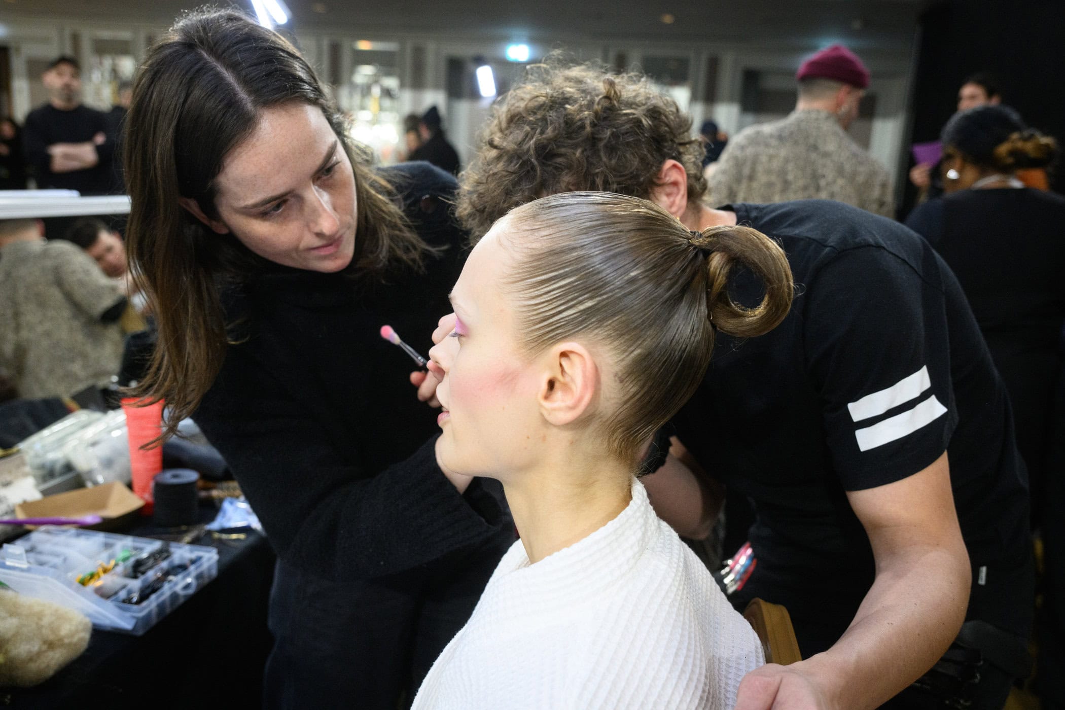 Viktor & Rolf Spring 2025 Couture Fashion Show Backstage