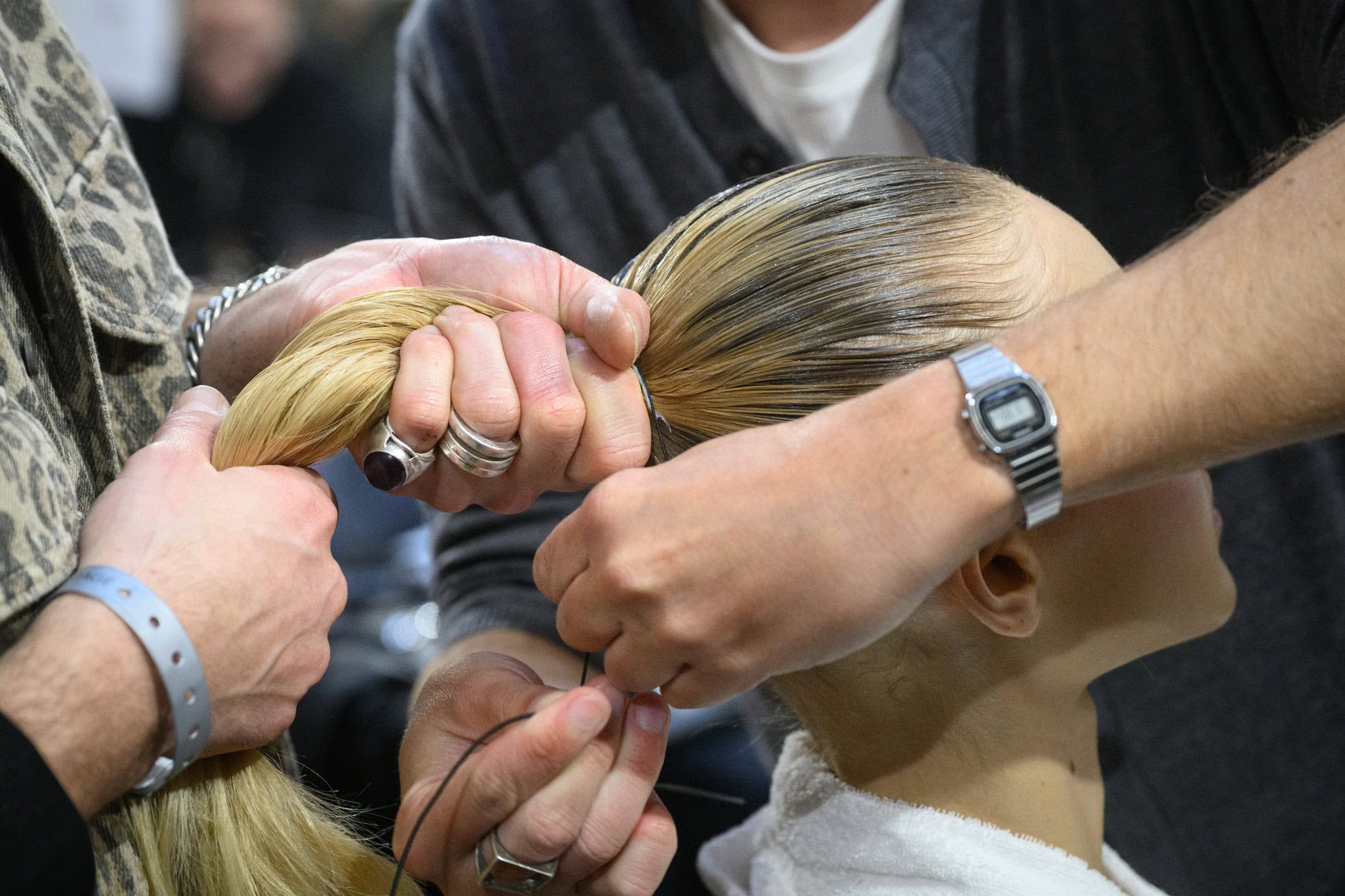 Viktor & Rolf Spring 2025 Couture Fashion Show Backstage