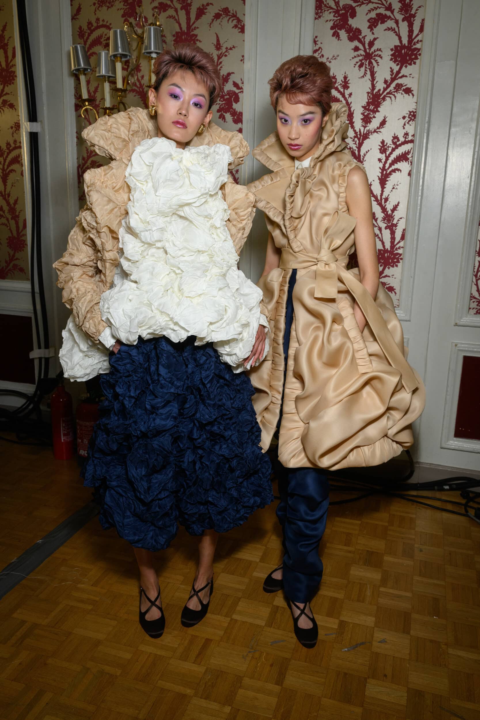 Viktor & Rolf Spring 2025 Couture Fashion Show Backstage