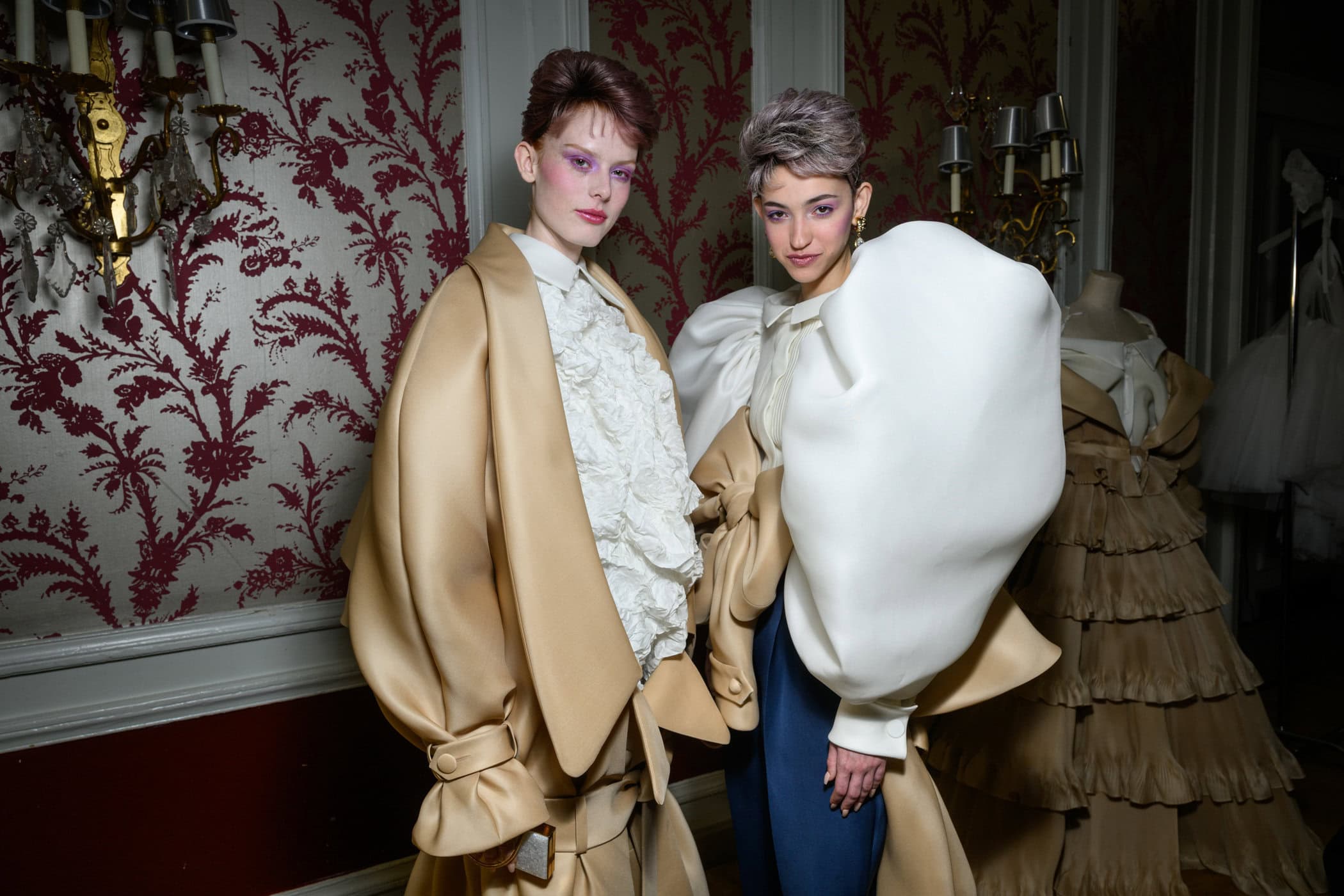 Viktor & Rolf Spring 2025 Couture Fashion Show Backstage