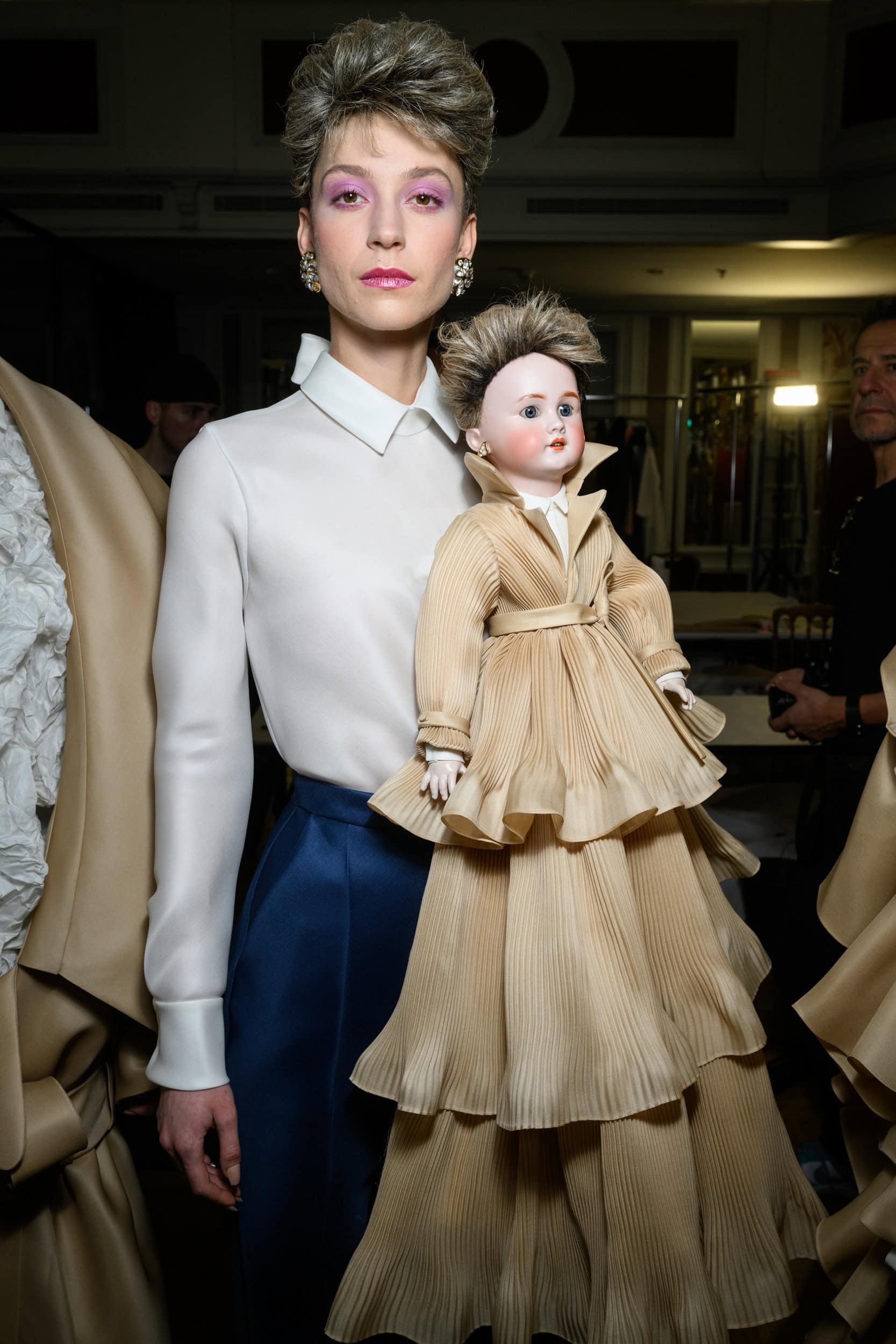 Viktor & Rolf Spring 2025 Couture Fashion Show Backstage