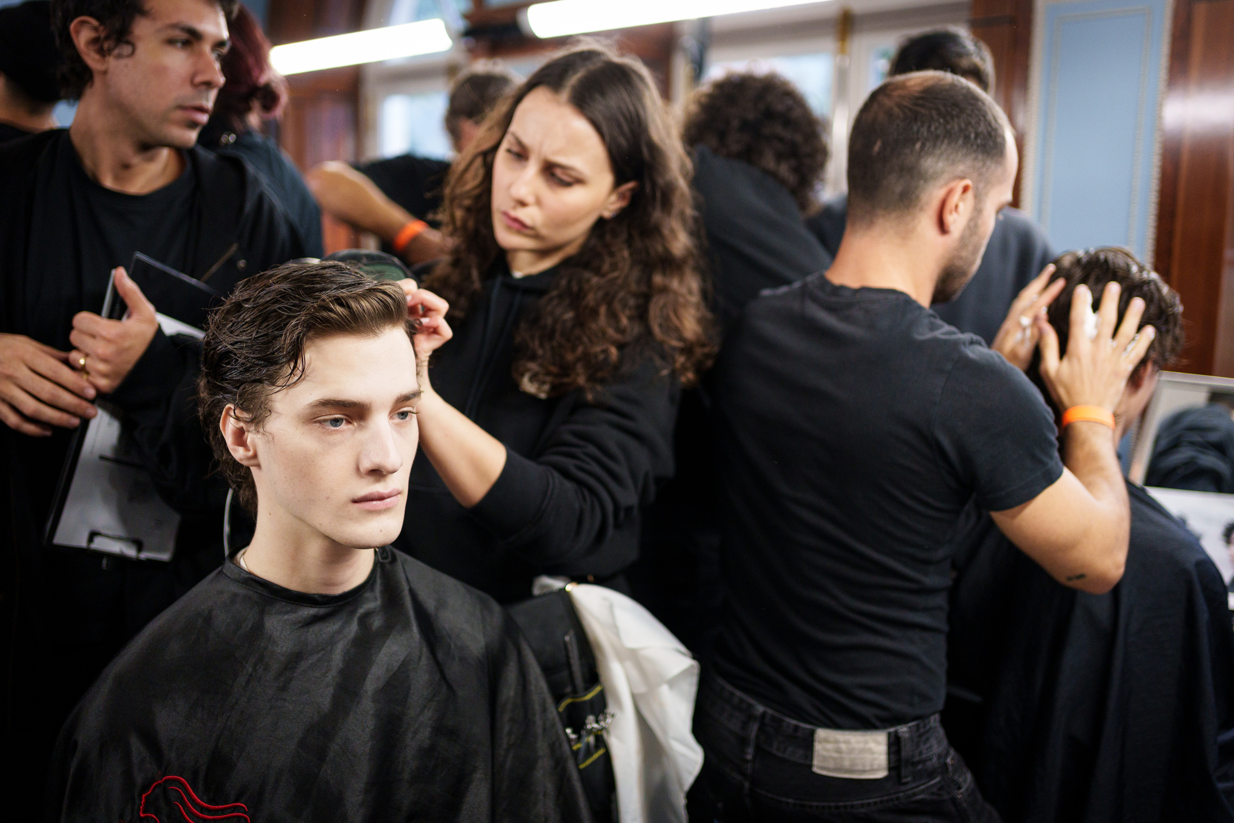 Wooyoungmi Fall 2025 Men’s Fashion Show Backstage