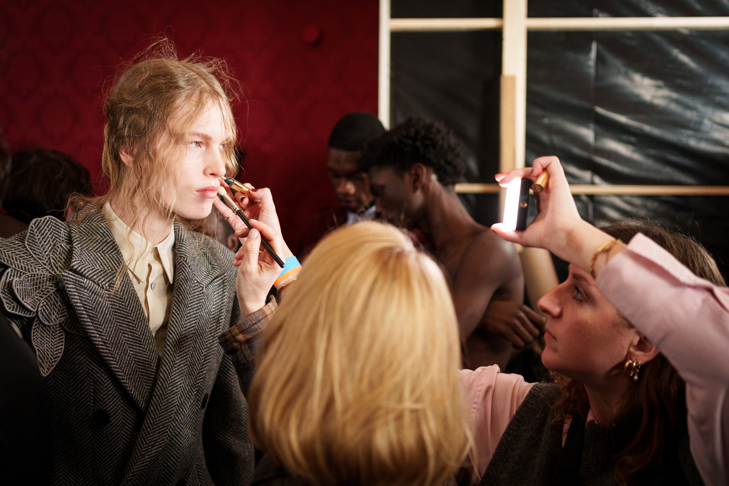 Wooyoungmi Fall 2025 Men’s Fashion Show Backstage