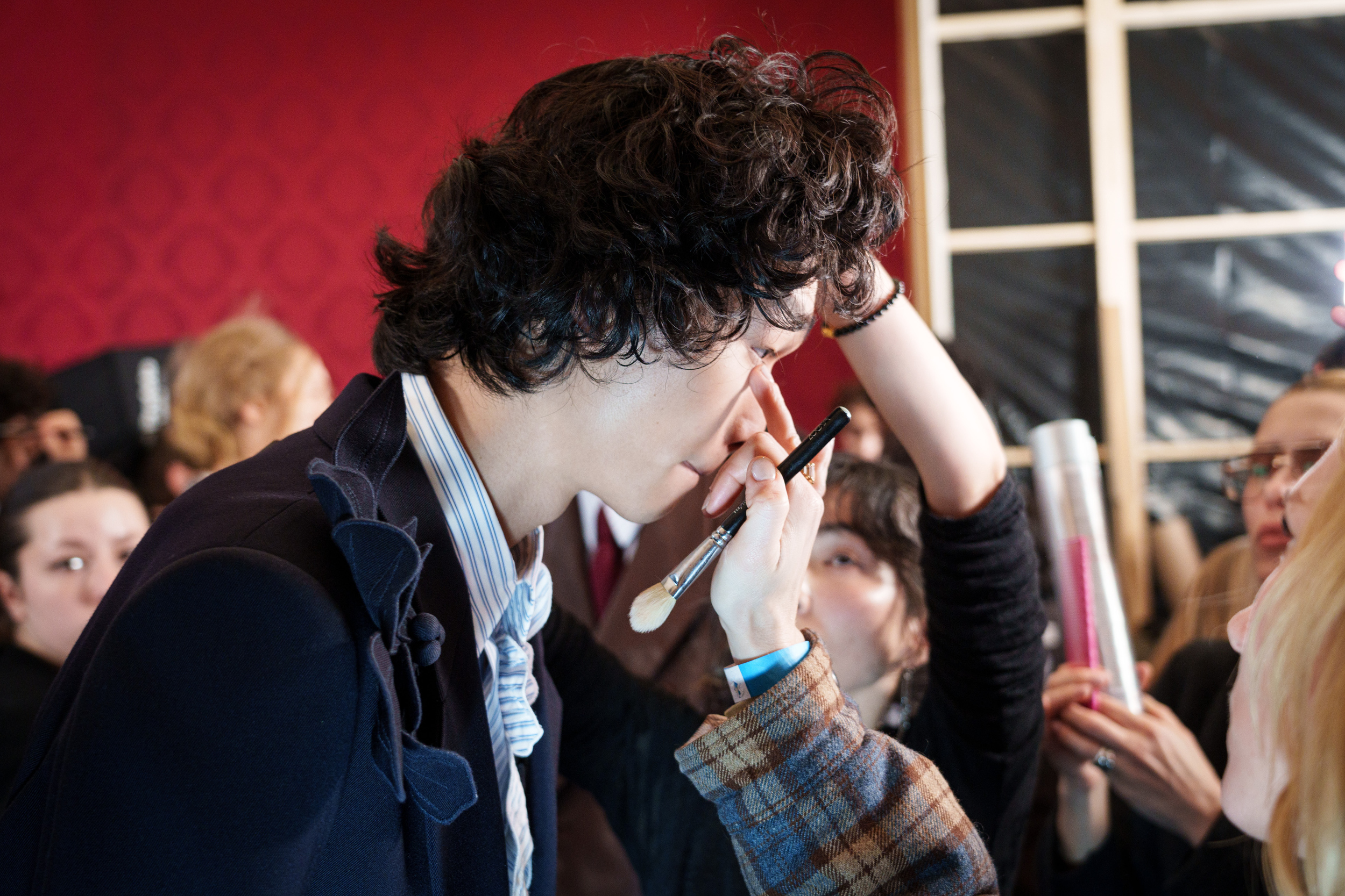 Wooyoungmi Fall 2025 Men’s Fashion Show Backstage