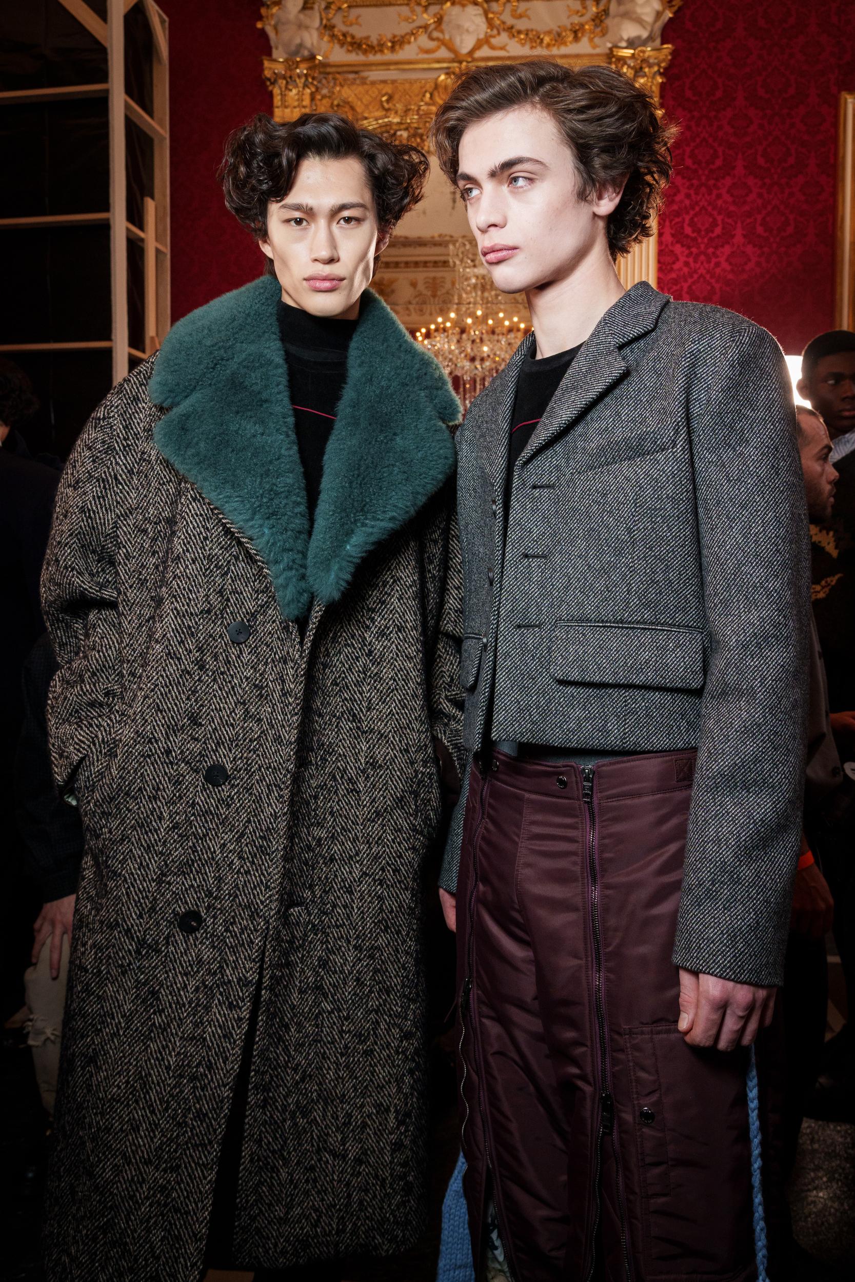 Wooyoungmi Fall 2025 Men’s Fashion Show Backstage