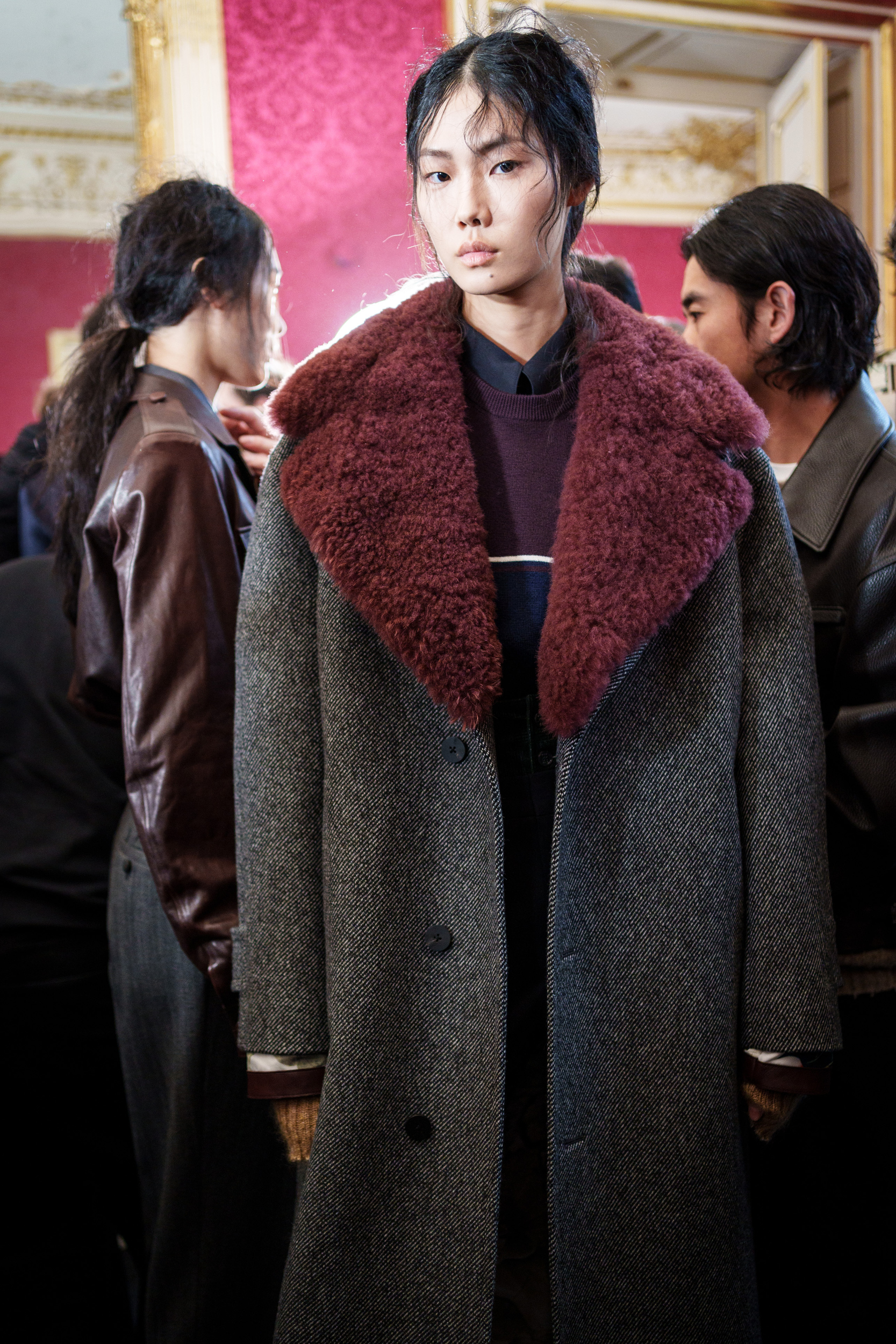 Wooyoungmi Fall 2025 Men’s Fashion Show Backstage