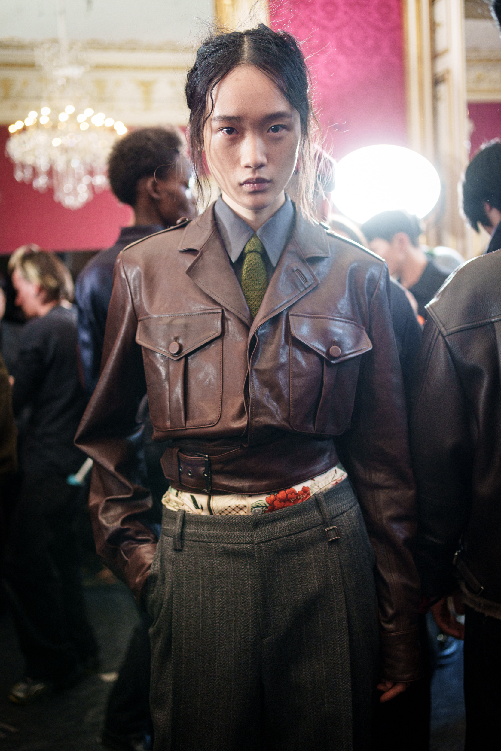 Wooyoungmi Fall 2025 Men’s Fashion Show Backstage