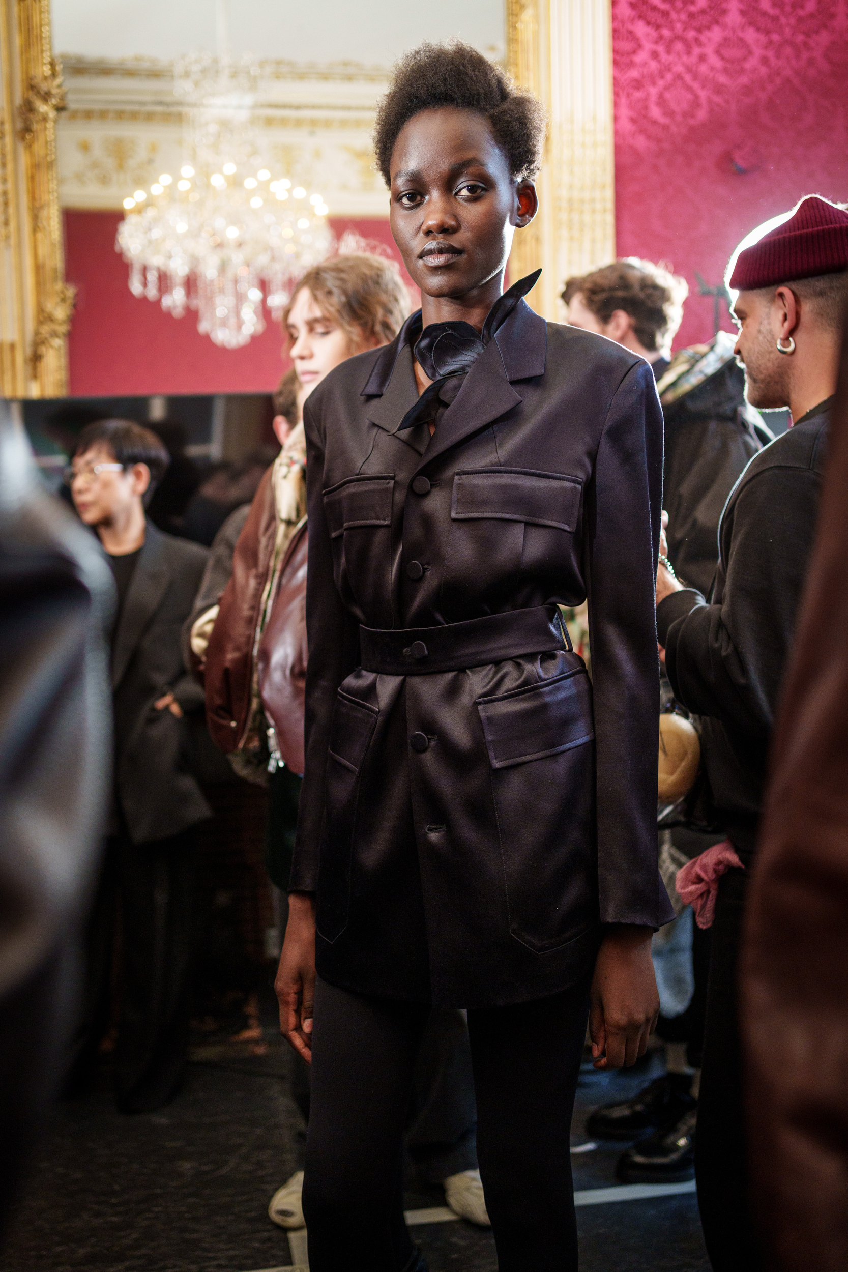 Wooyoungmi Fall 2025 Men’s Fashion Show Backstage