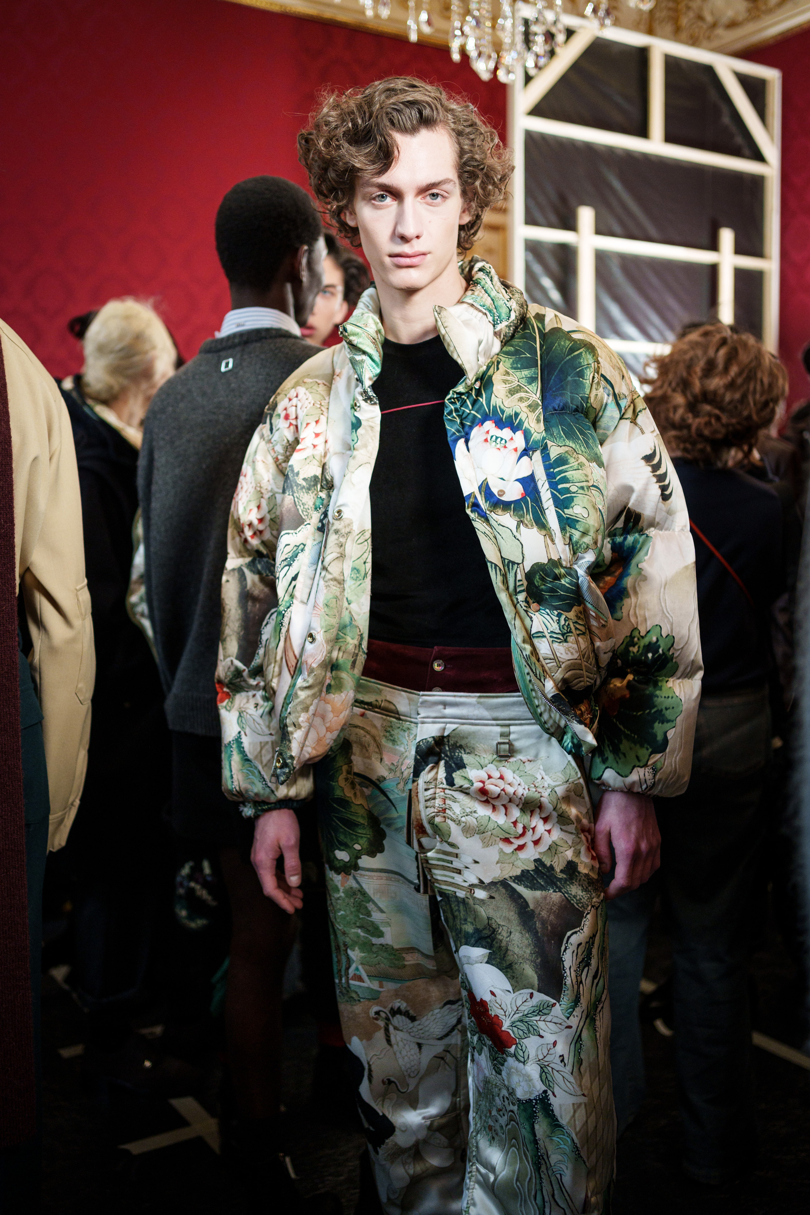 Wooyoungmi Fall 2025 Men’s Fashion Show Backstage