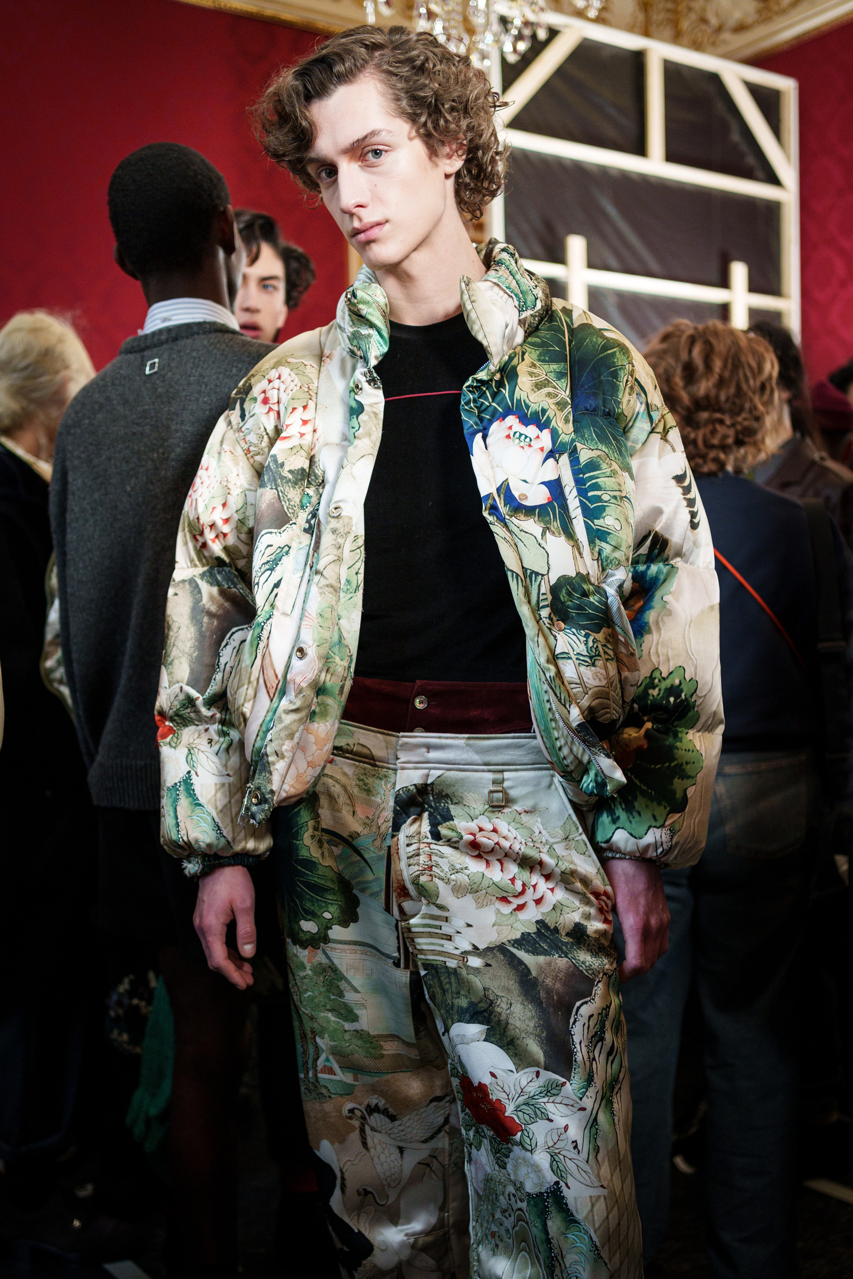 Wooyoungmi Fall 2025 Men’s Fashion Show Backstage