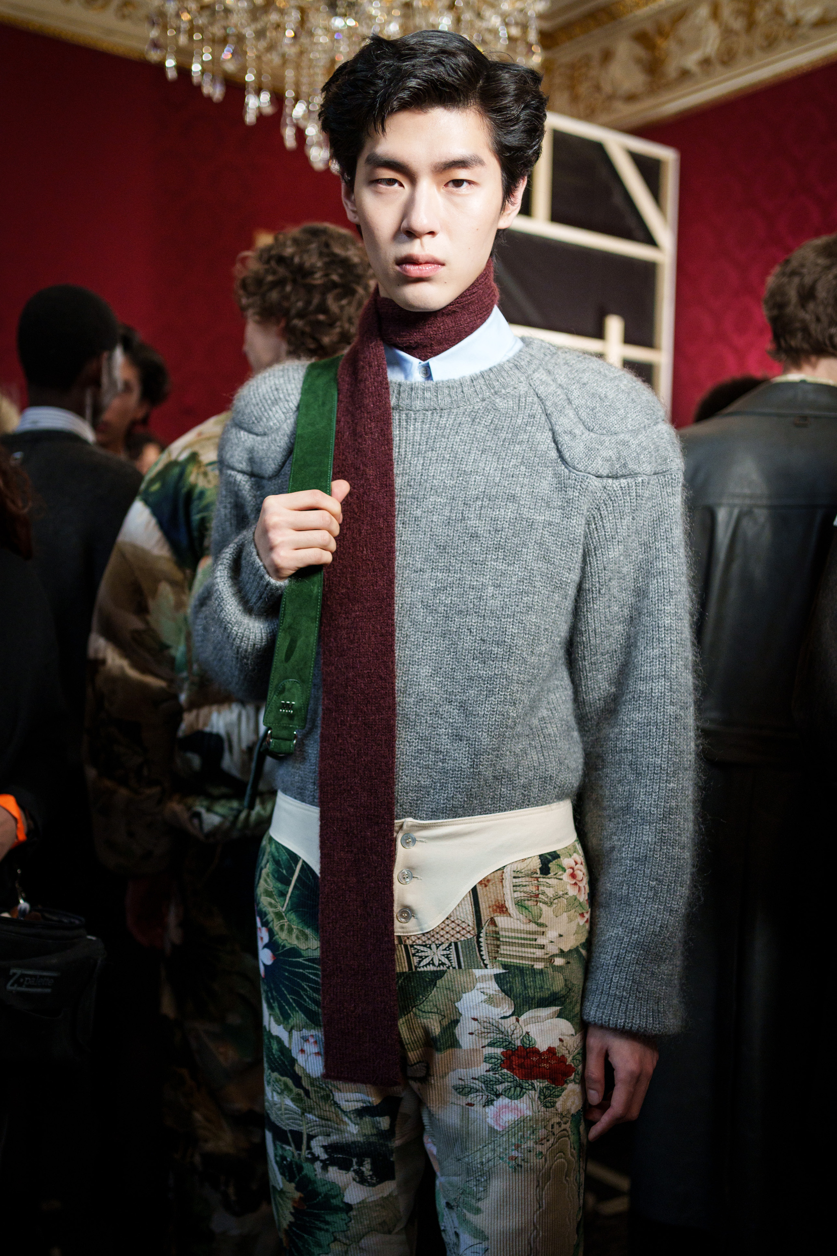 Wooyoungmi Fall 2025 Men’s Fashion Show Backstage