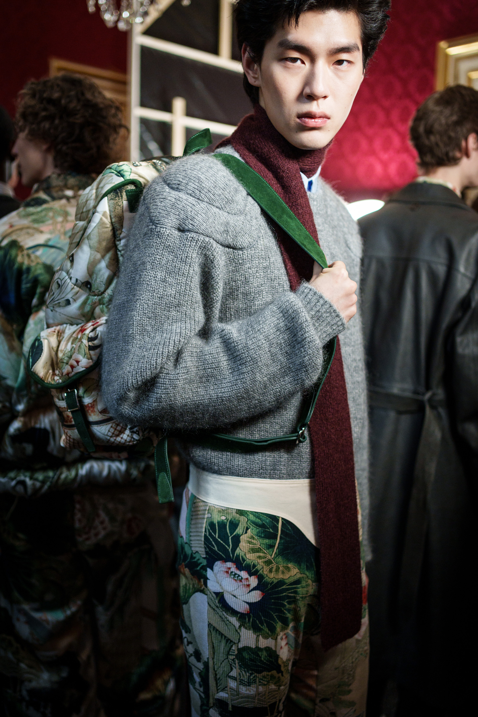 Wooyoungmi Fall 2025 Men’s Fashion Show Backstage