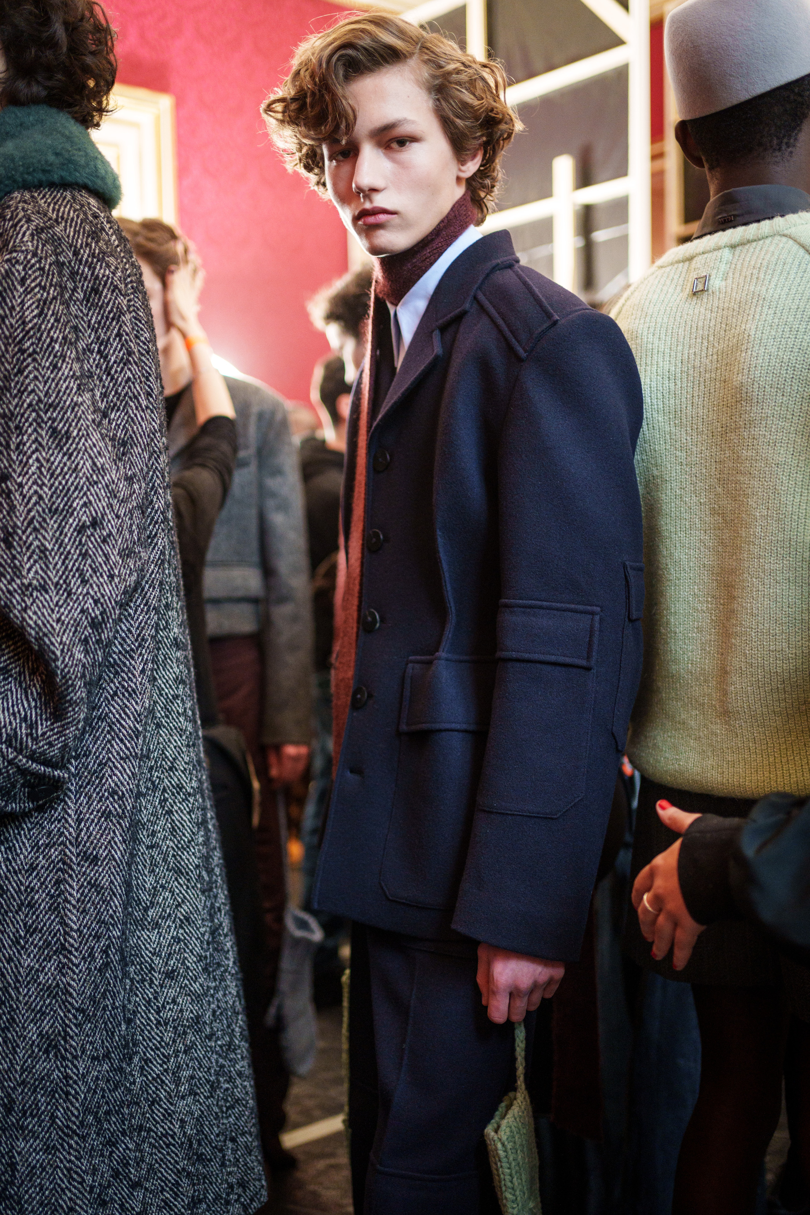 Wooyoungmi Fall 2025 Men’s Fashion Show Backstage