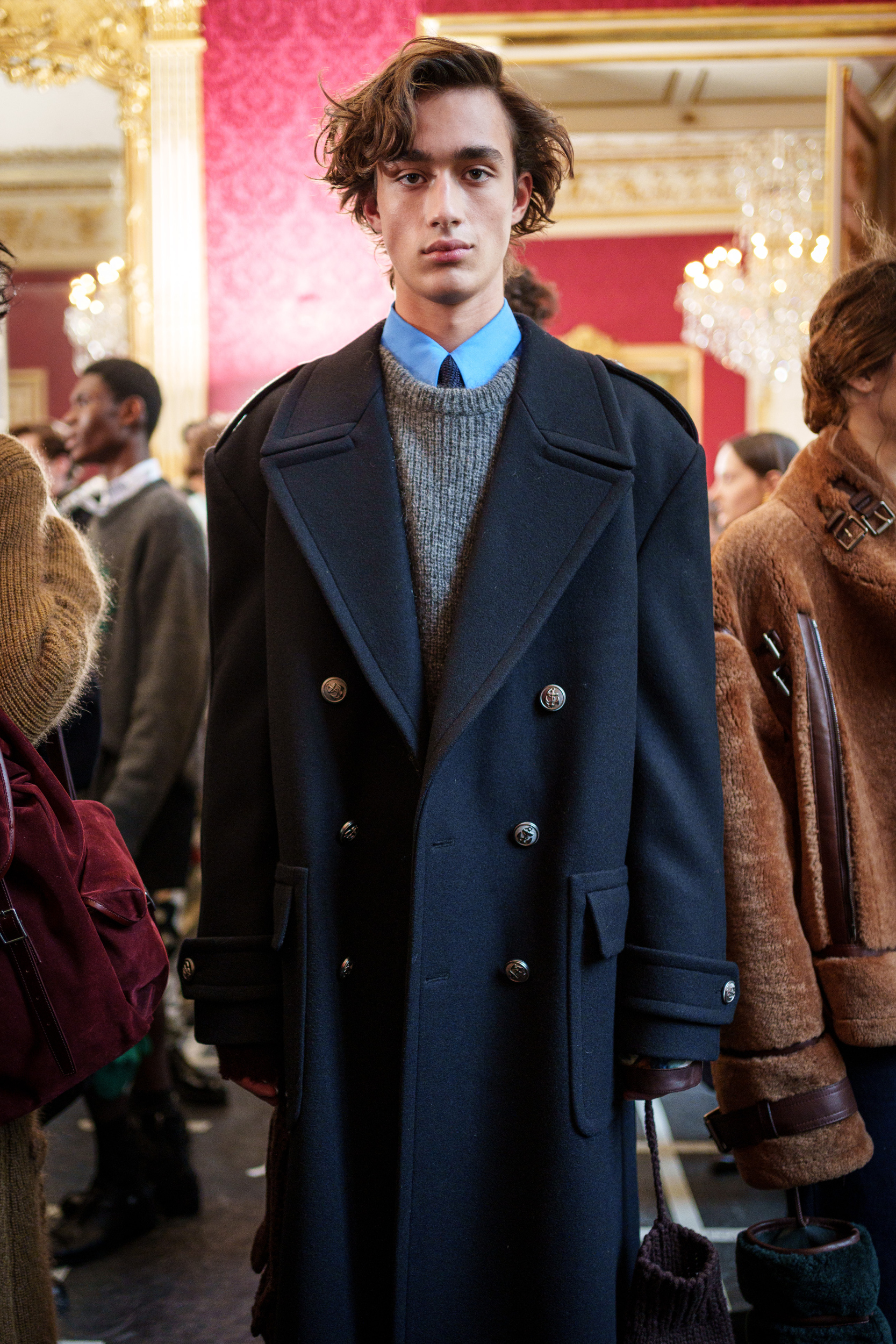 Wooyoungmi Fall 2025 Men’s Fashion Show Backstage