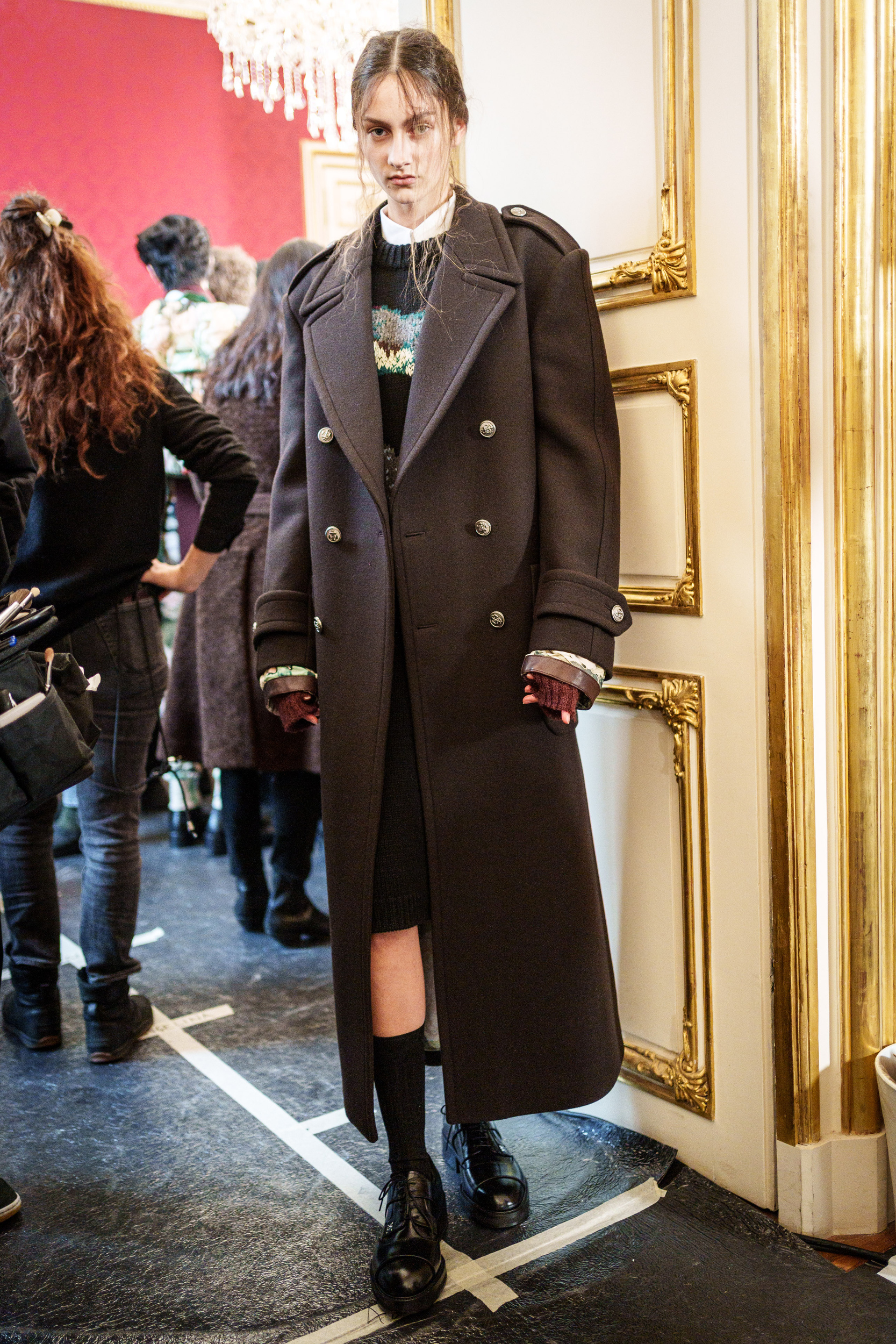 Wooyoungmi Fall 2025 Men’s Fashion Show Backstage