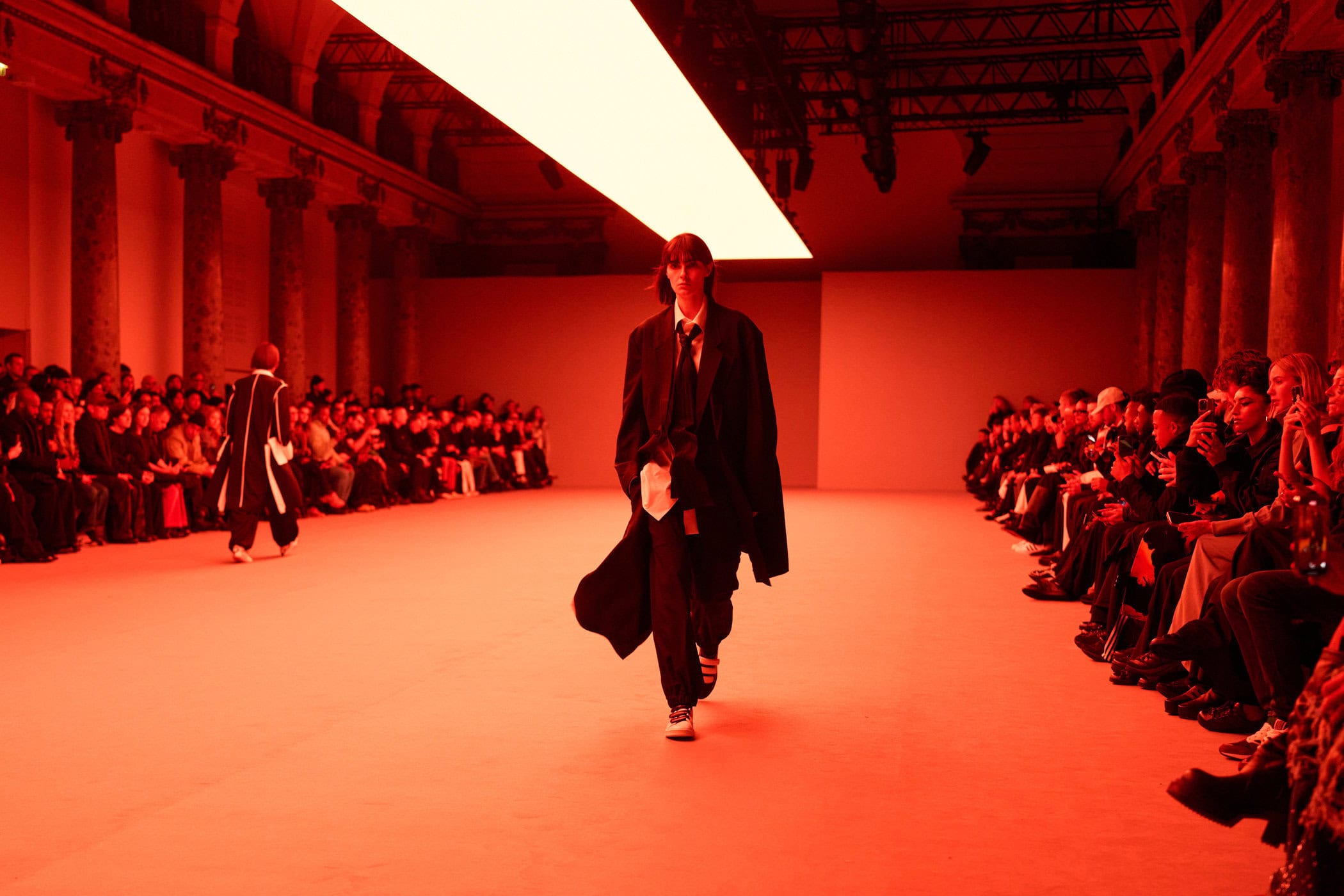 Y-3 Fall 2025 Men’s Fashion Show Atmosphere