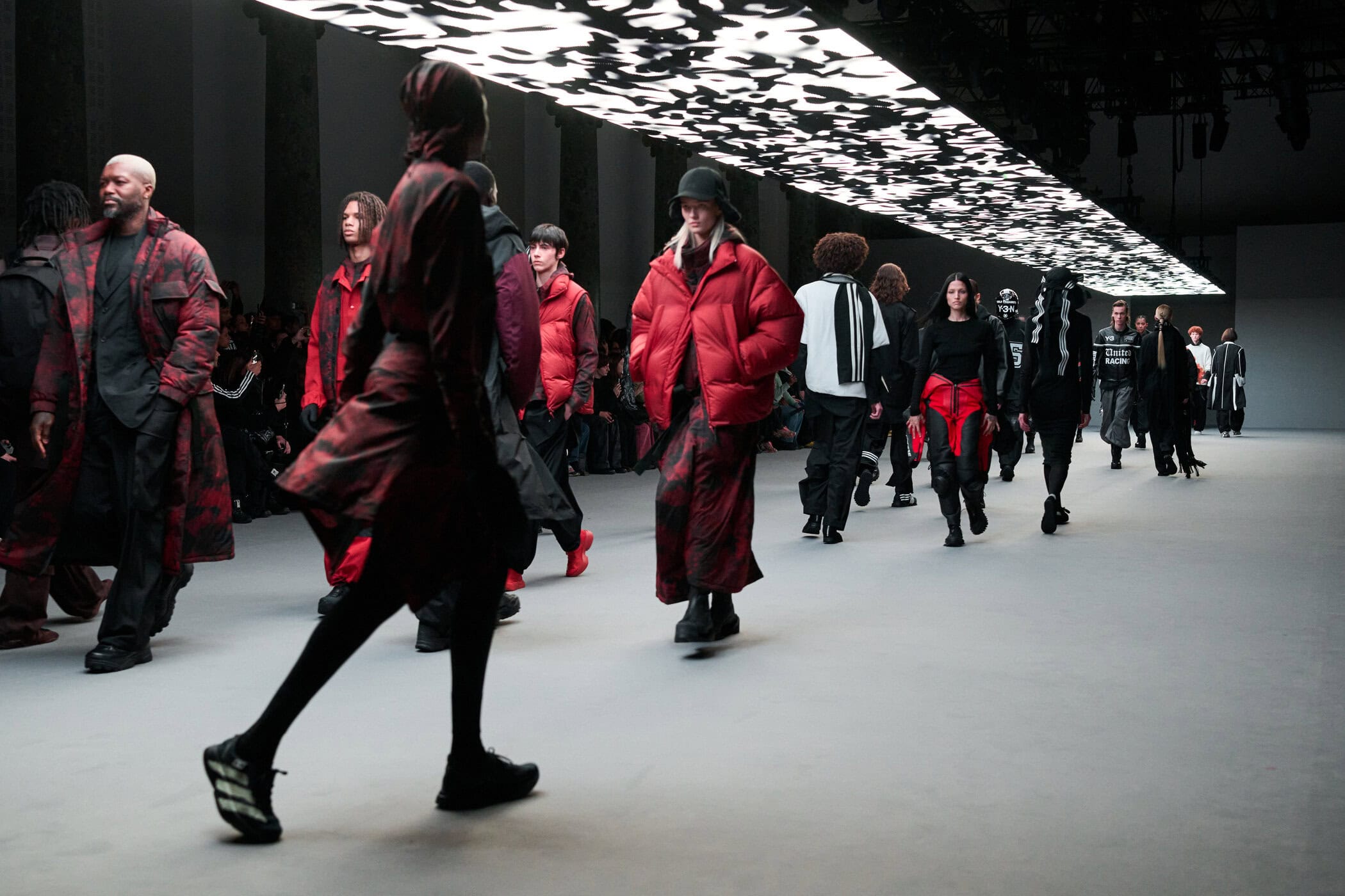 Y-3 Fall 2025 Men’s Fashion Show Atmosphere