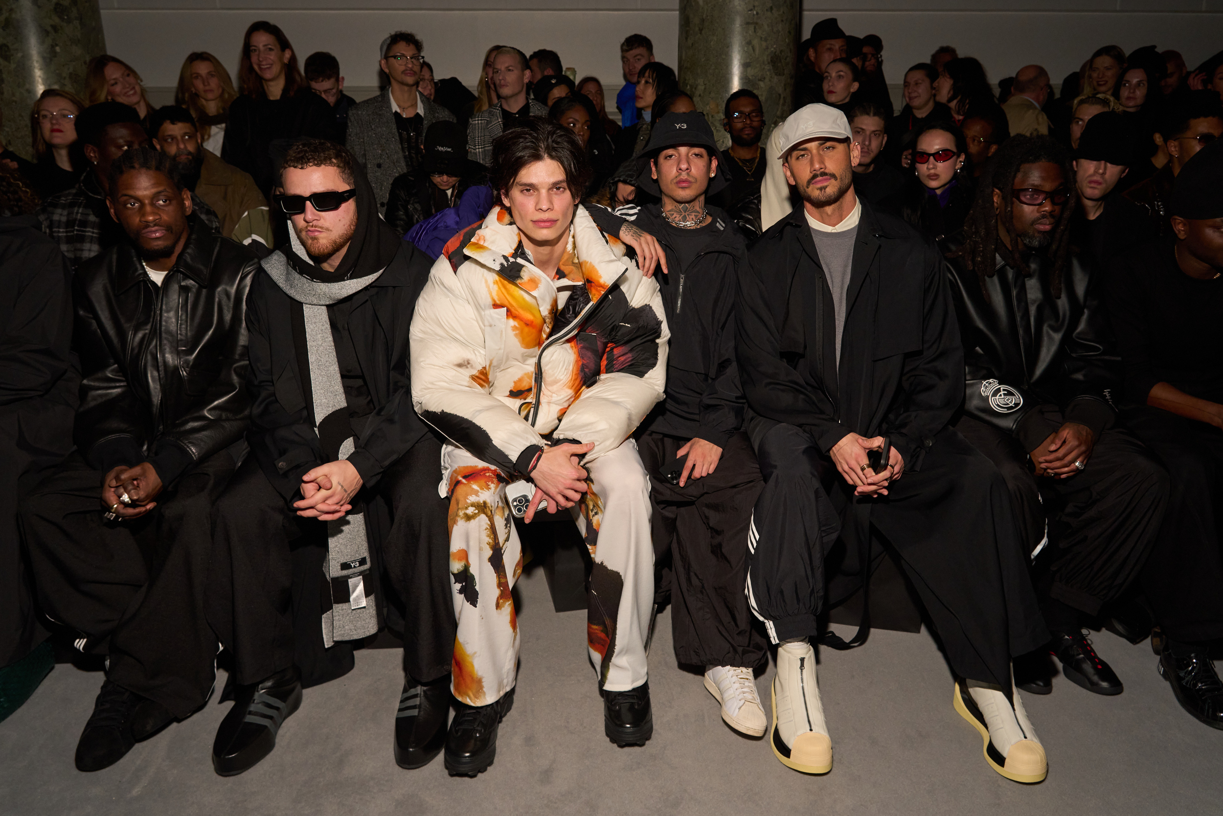 Y-3 Fall 2025 Men’s Fashion Show Front Row