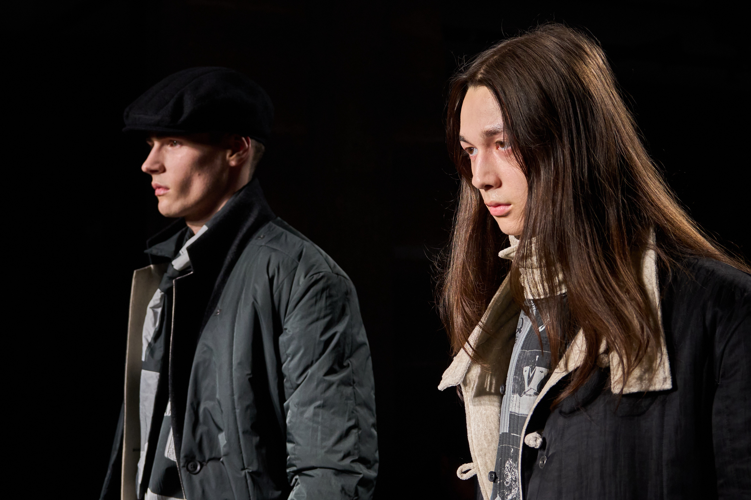 Yohji Yamamoto Fall 2025 Men’s Fashion Show Atmosphere