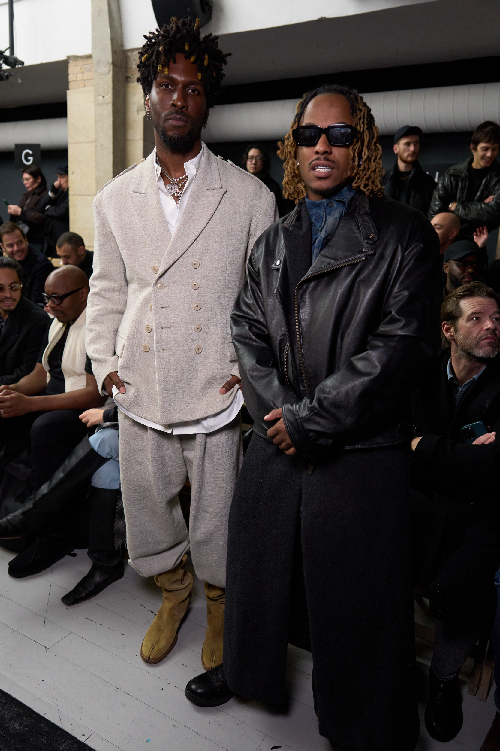 Yohji Yamamoto Fall 2025 Men’s Fashion Show Front Row