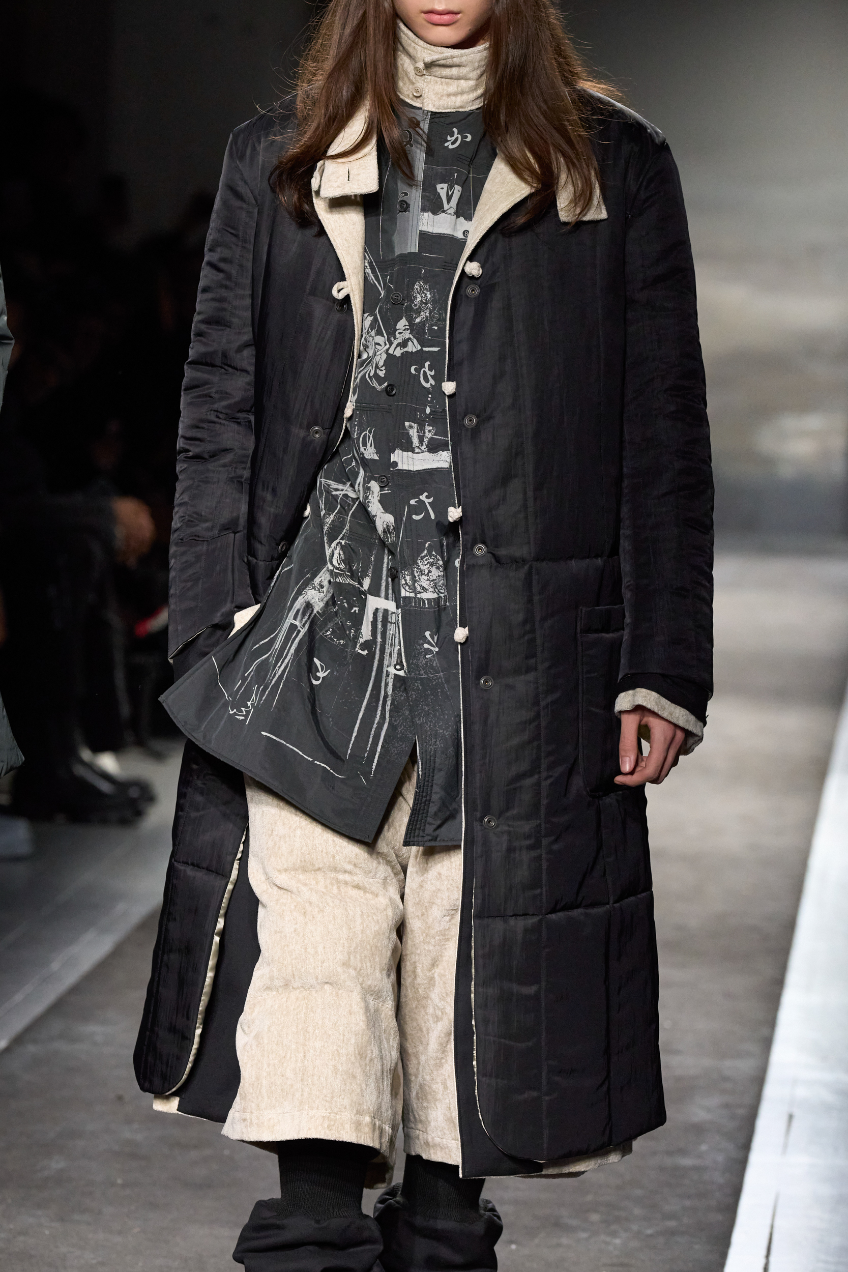 Yohji Yamamoto Fall 2025 Men’s Fashion Show Details