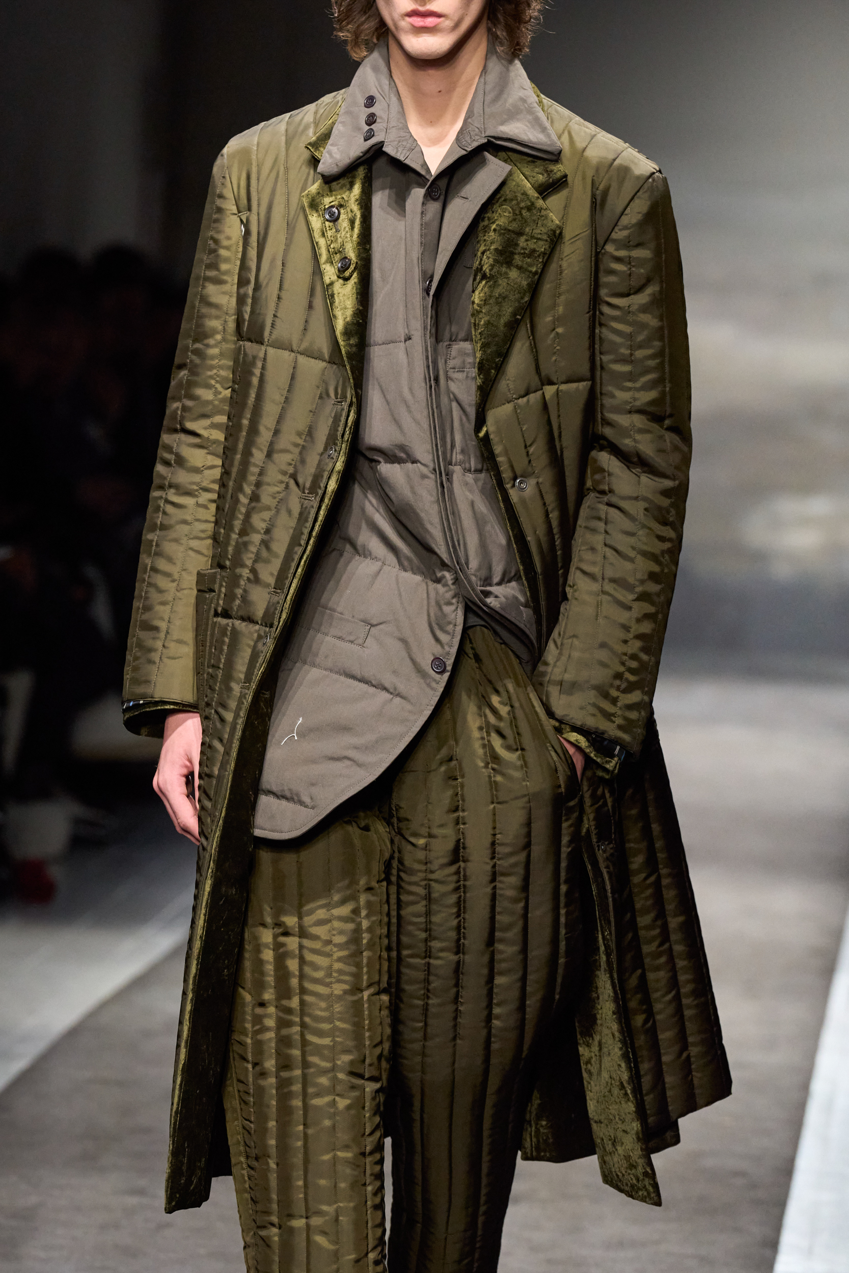 Yohji Yamamoto Fall 2025 Men’s Fashion Show Details