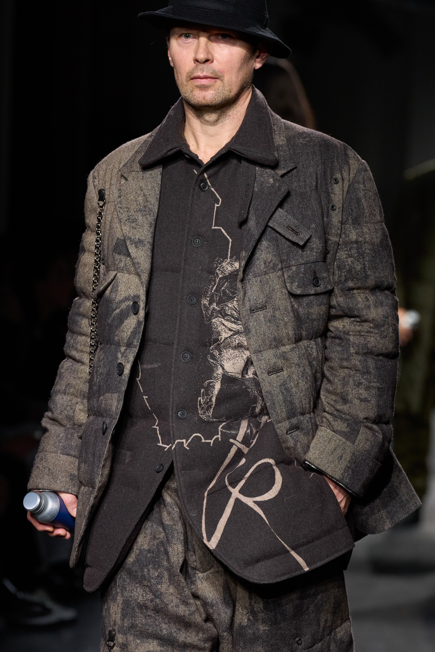 Yohji Yamamoto Fall 2025 Men’s Fashion Show Details