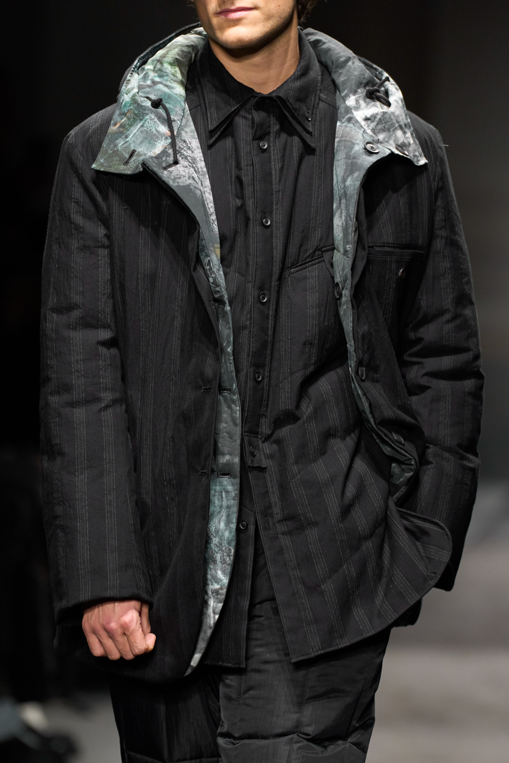 Yohji Yamamoto Fall 2025 Men’s Fashion Show Details