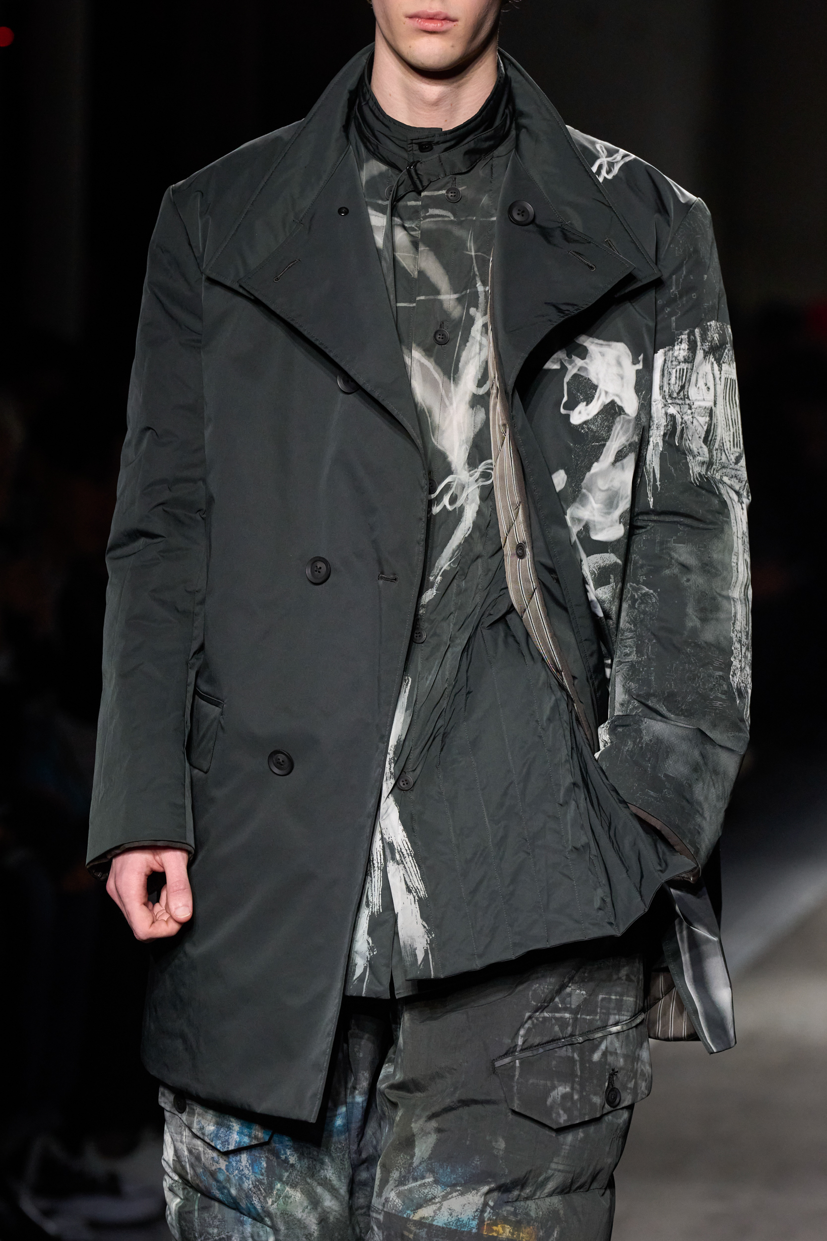 Yohji Yamamoto Fall 2025 Men’s Fashion Show Details