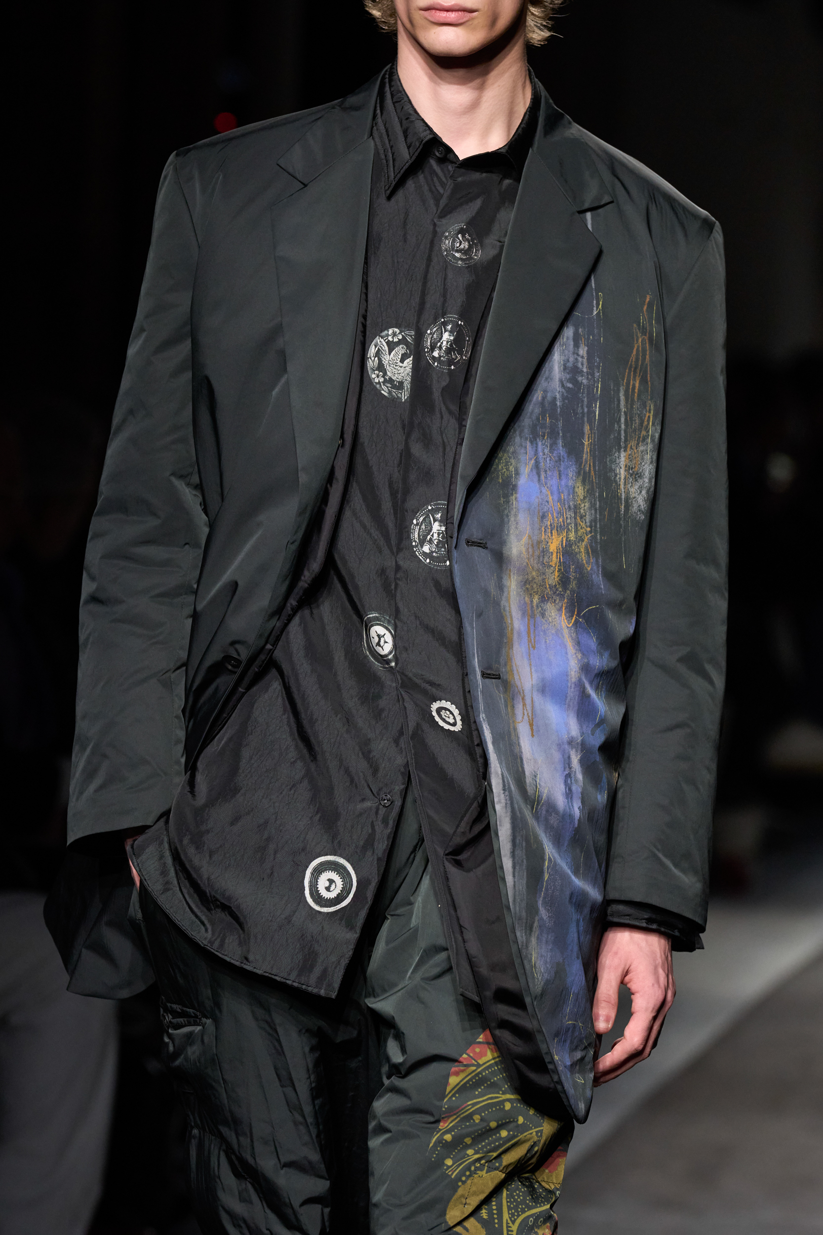 Yohji Yamamoto Fall 2025 Men’s Fashion Show Details