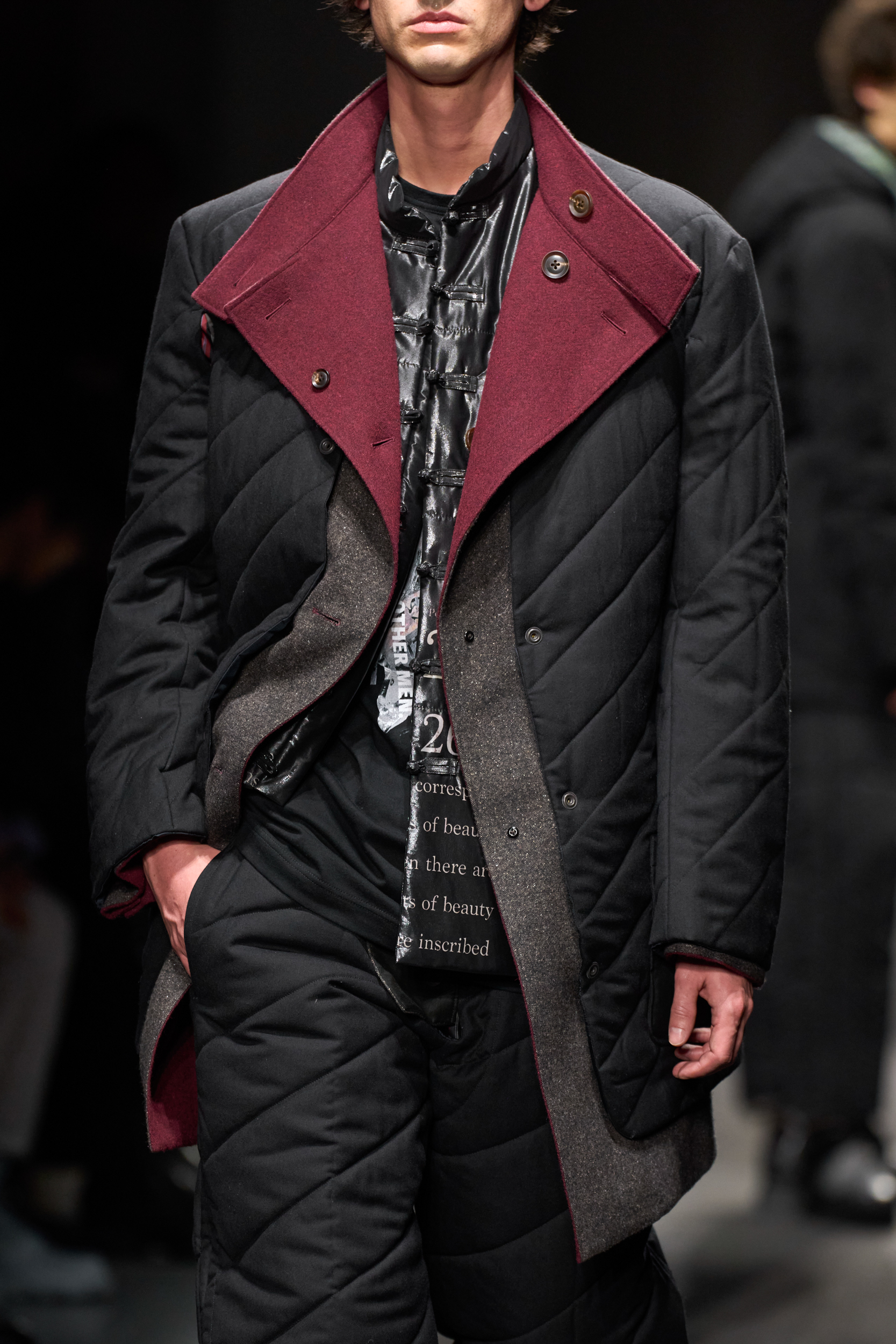 Yohji Yamamoto Fall 2025 Men’s Fashion Show Details