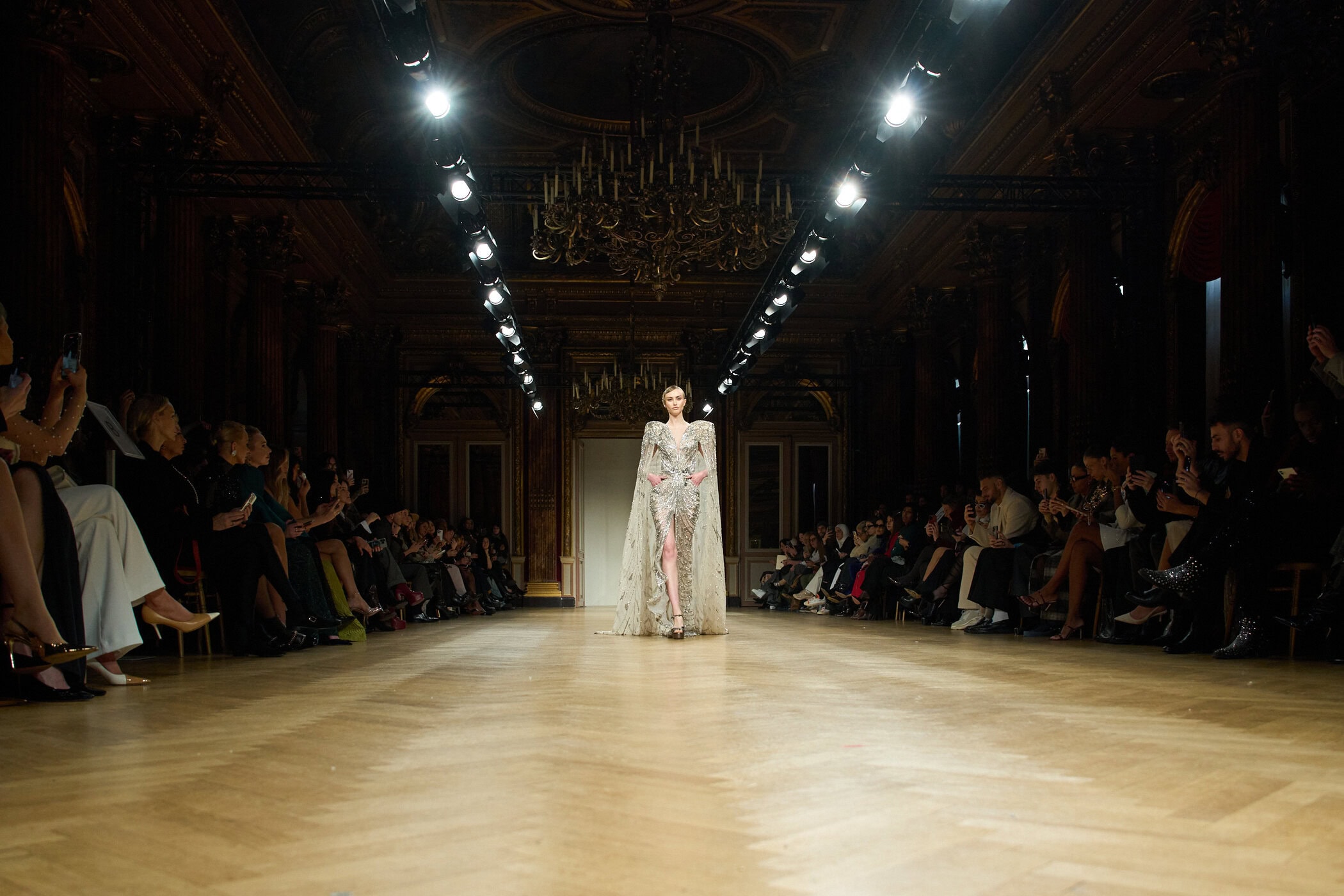 Ziad Nakad Spring 2025 Couture Fashion Show Atmosphere