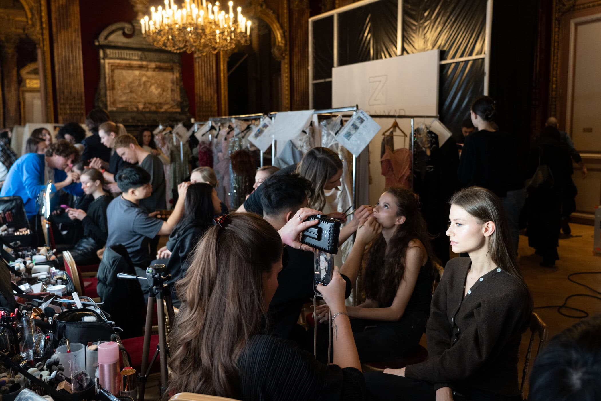 Ziad Nakad Spring 2025 Couture Fashion Show Backstage