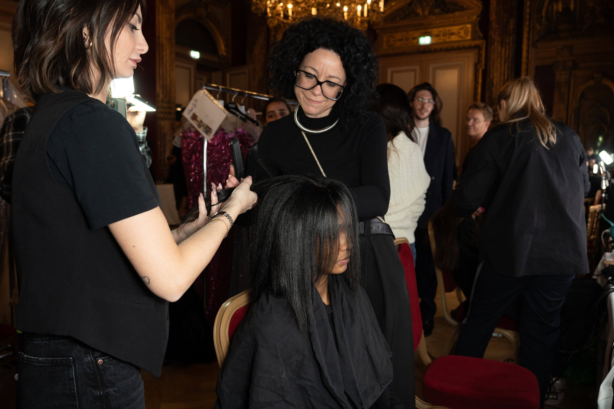 Ziad Nakad Spring 2025 Couture Fashion Show Backstage