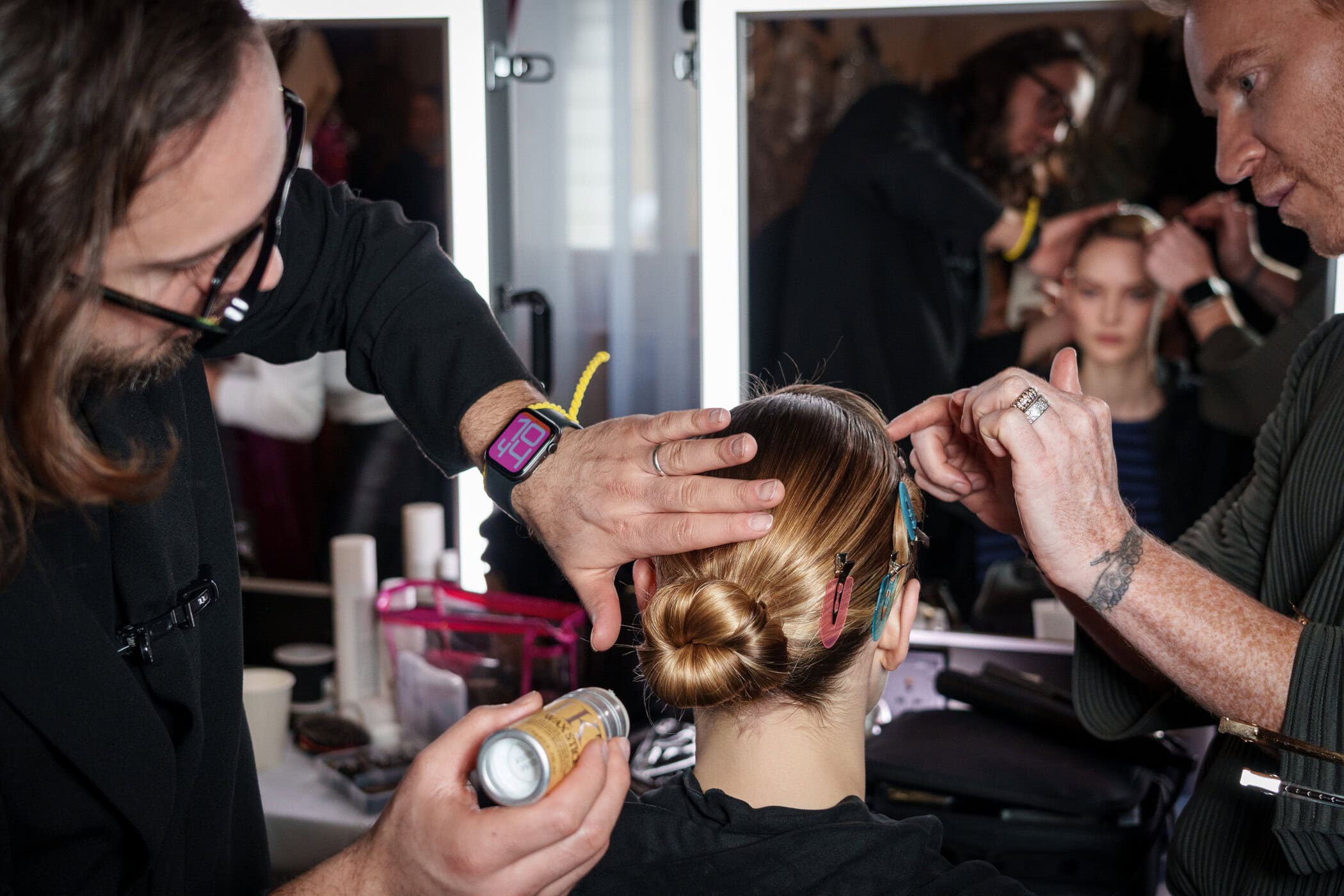 Ziad Nakad Spring 2025 Couture Fashion Show Backstage