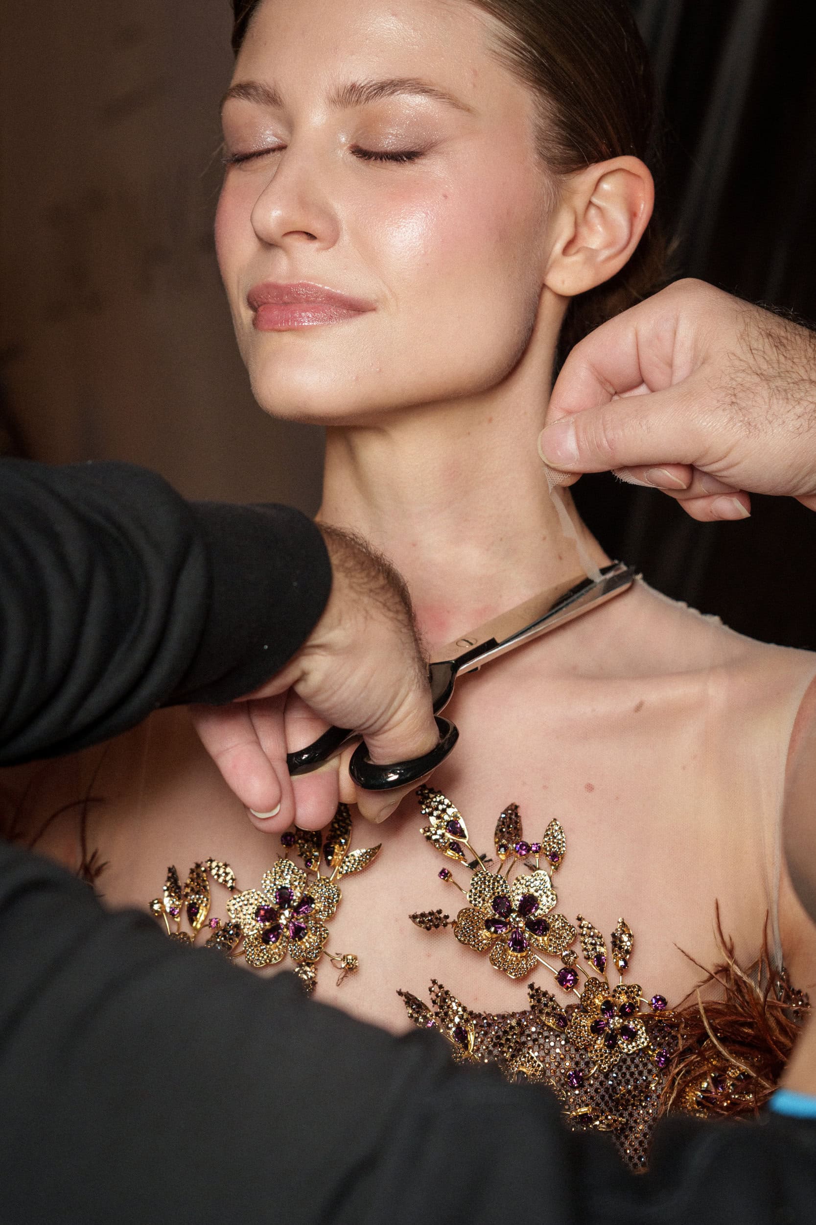 Ziad Nakad Spring 2025 Couture Fashion Show Backstage