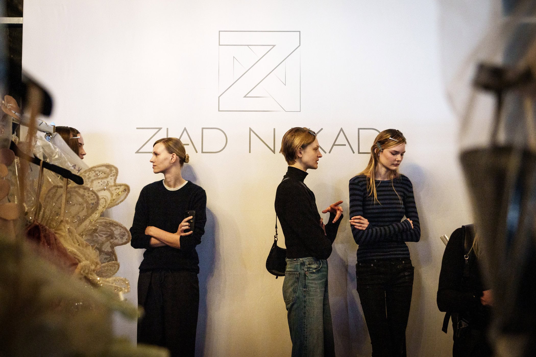 Ziad Nakad Spring 2025 Couture Fashion Show Backstage