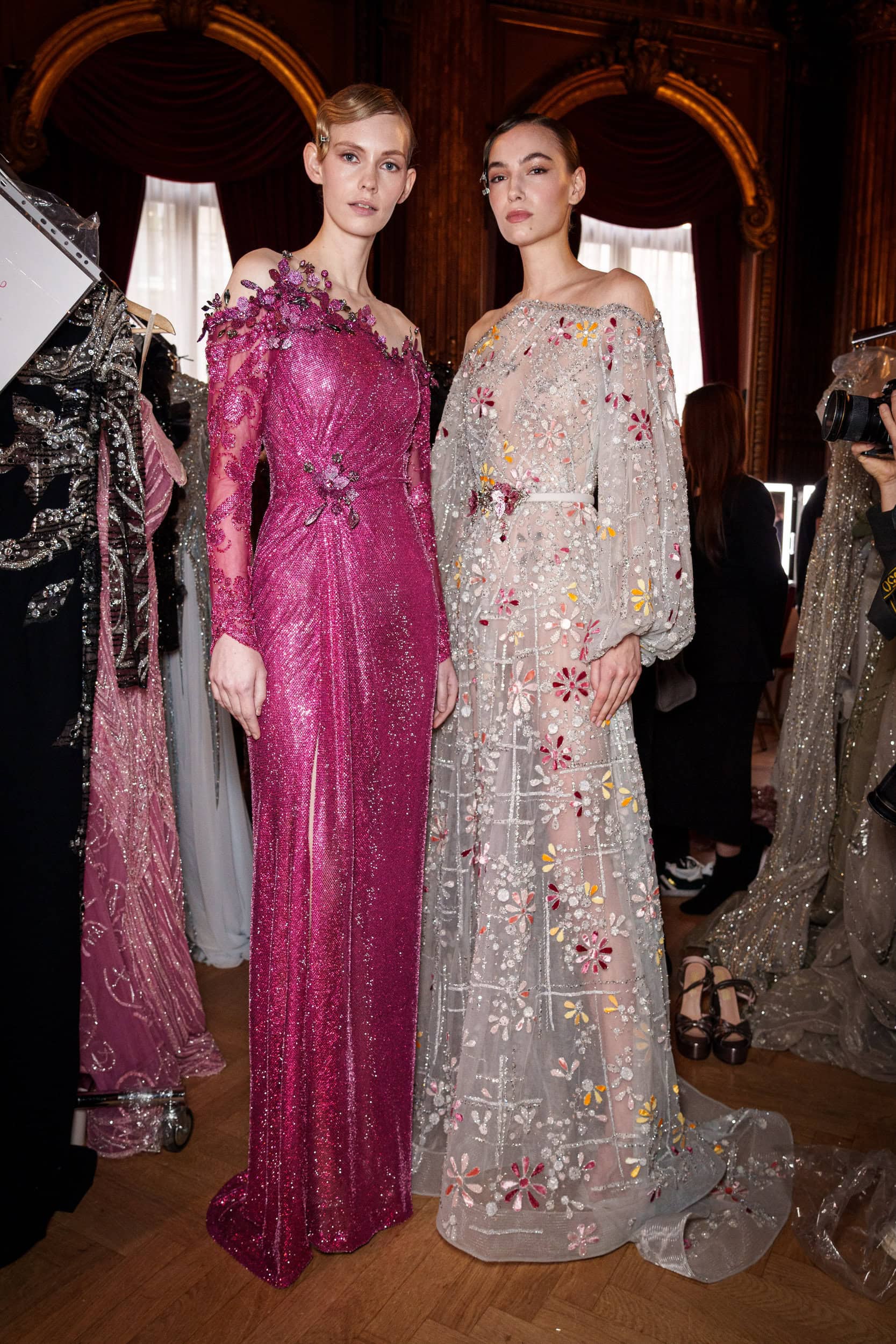 Ziad Nakad Spring 2025 Couture Fashion Show Backstage