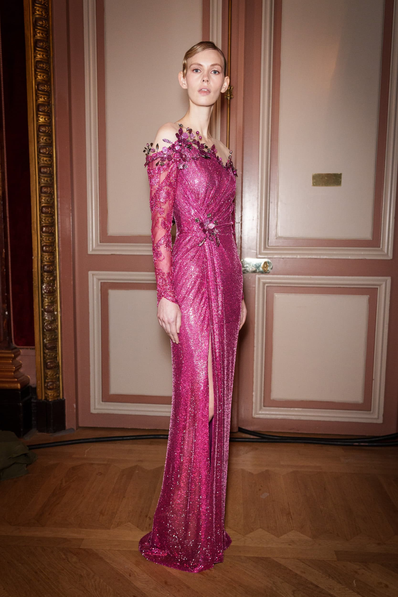 Ziad Nakad Spring 2025 Couture Fashion Show Backstage