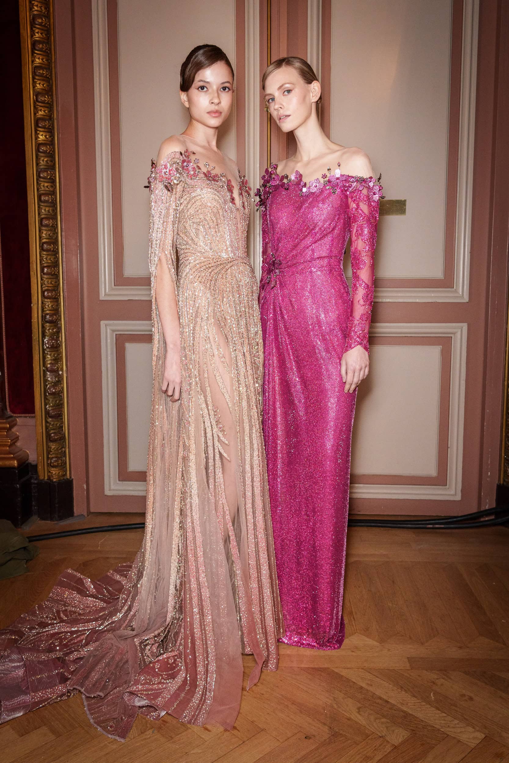 Ziad Nakad Spring 2025 Couture Fashion Show Backstage