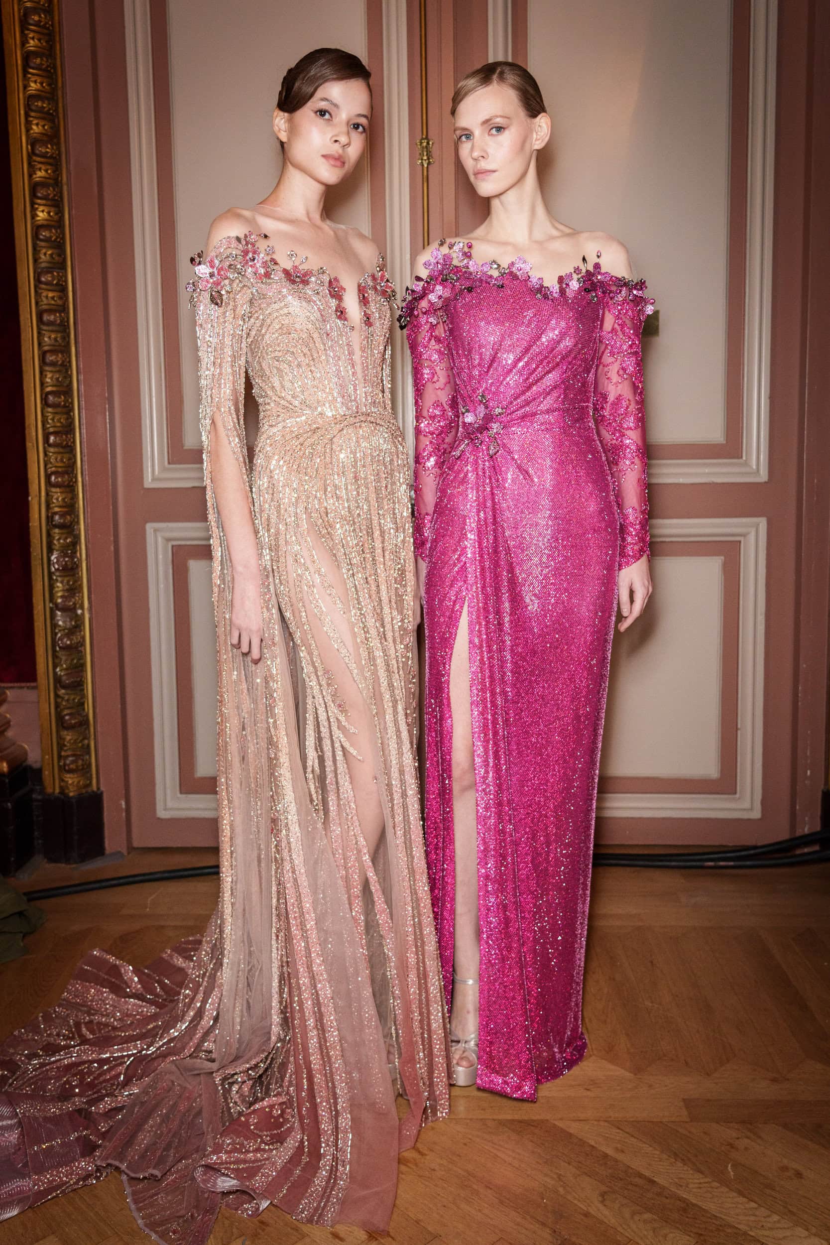 Ziad Nakad Spring 2025 Couture Fashion Show Backstage