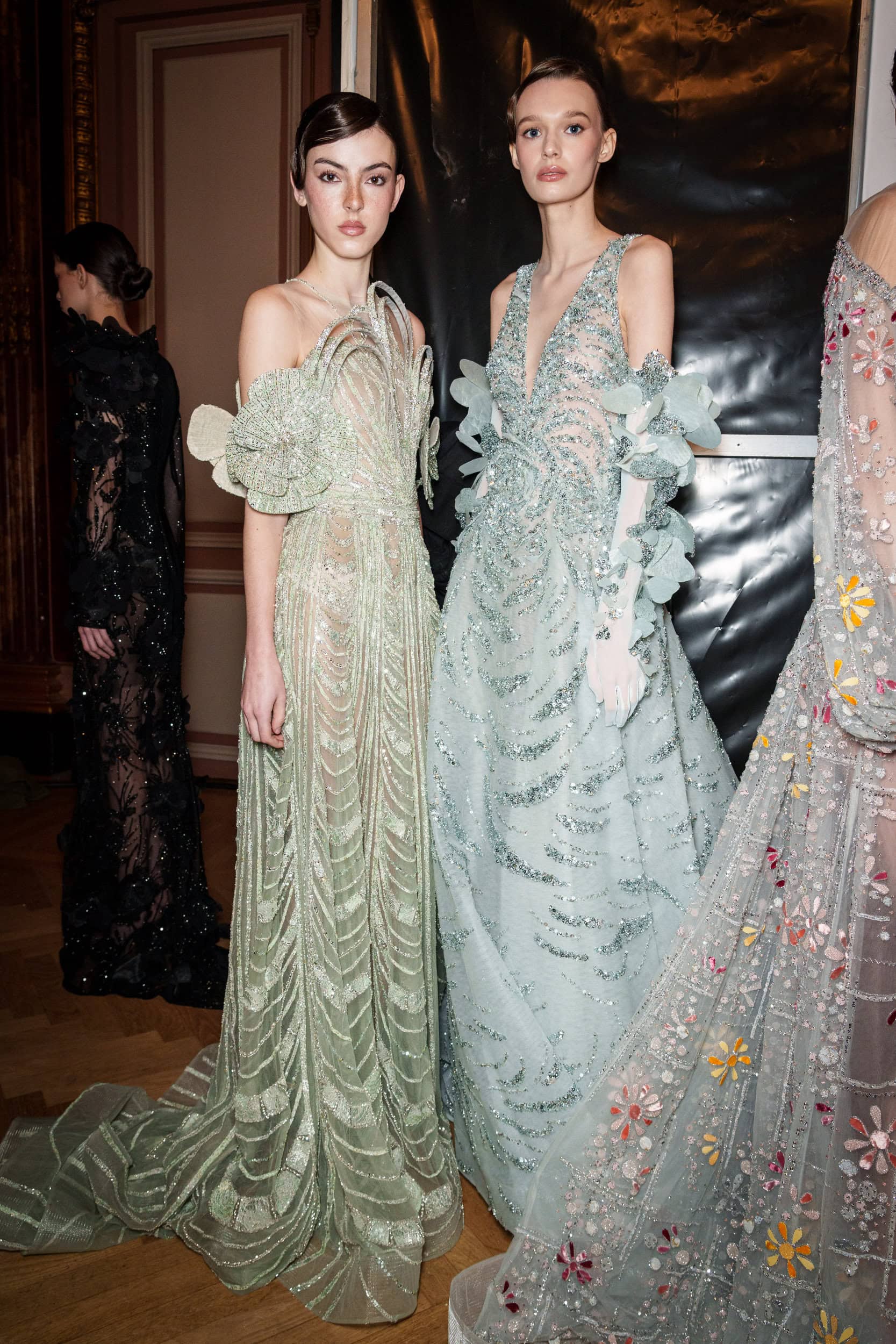 Ziad Nakad Spring 2025 Couture Fashion Show Backstage