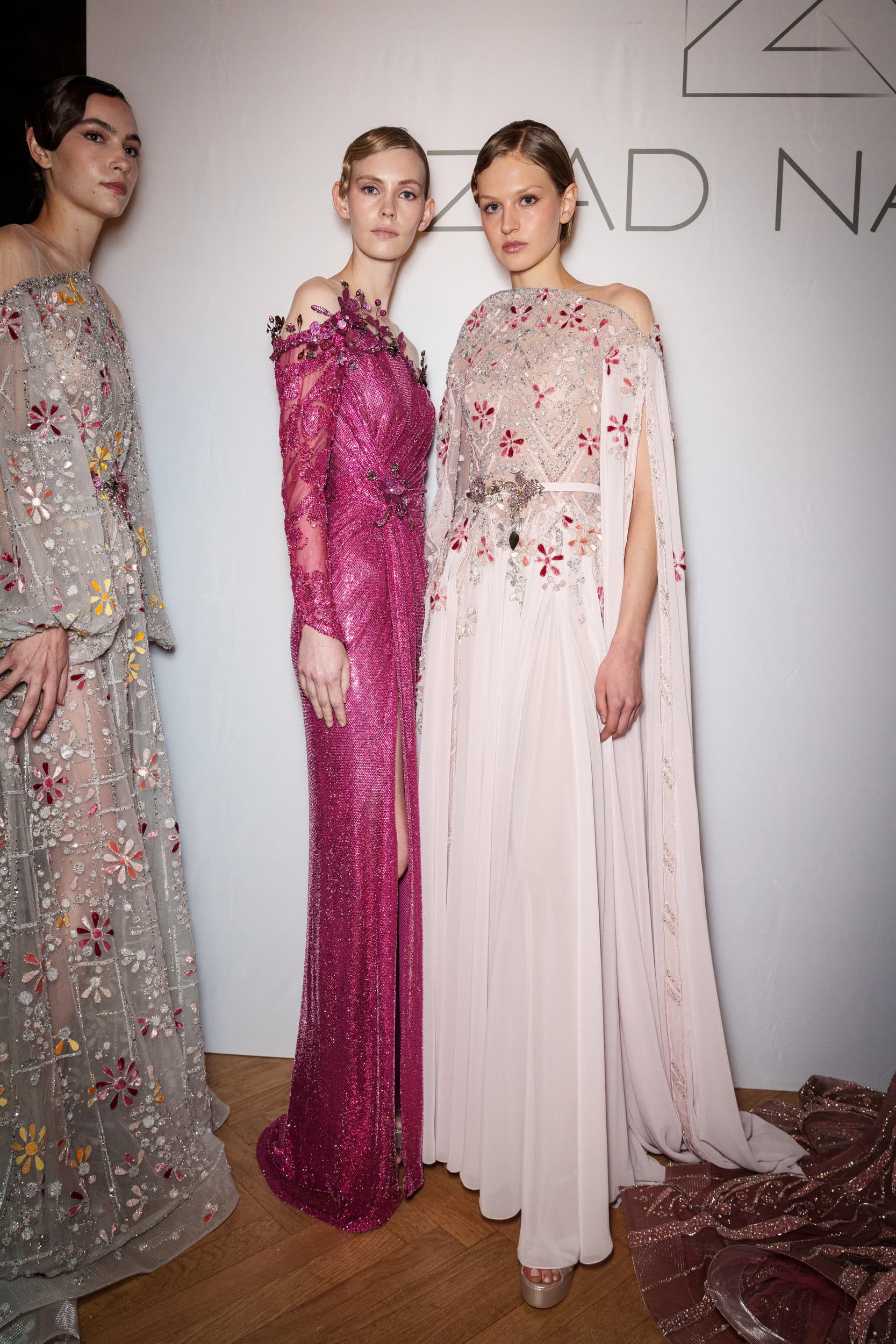 Ziad Nakad Spring 2025 Couture Fashion Show Backstage