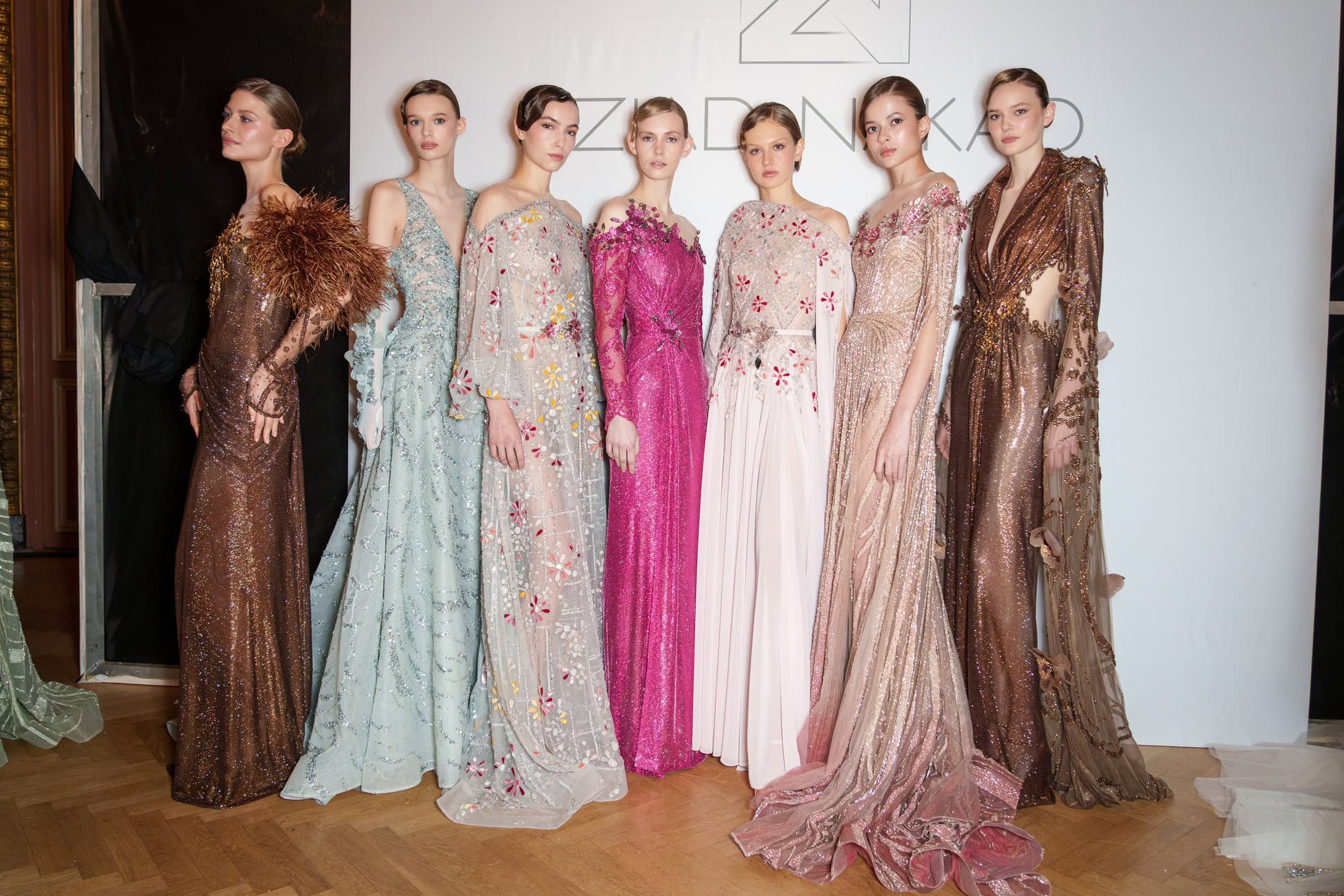 Ziad Nakad Spring 2025 Couture Fashion Show Backstage