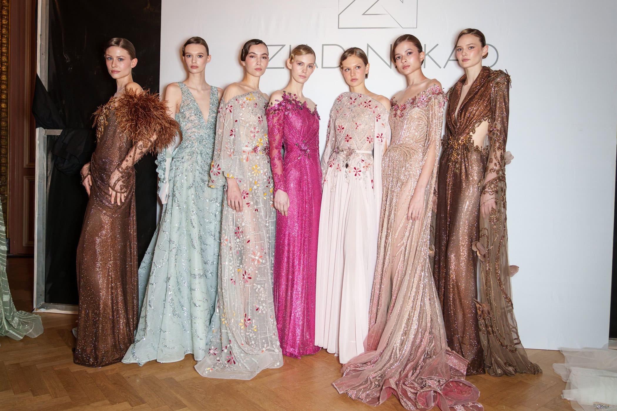 Ziad Nakad Spring 2025 Couture Fashion Show Backstage